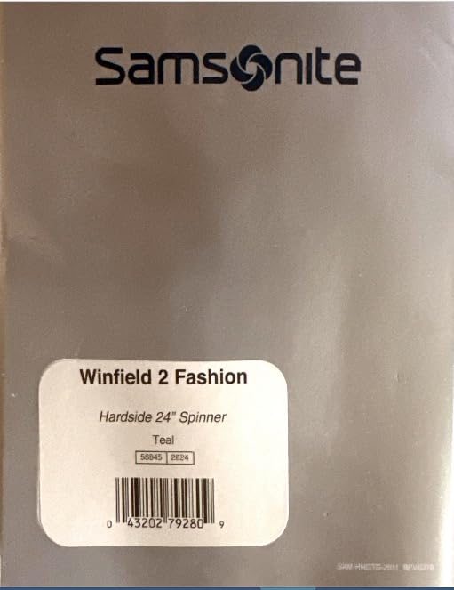 Samsonite Winfield 2 Hardside Expandable Luggage with Spinner Wheels, Brushed Anthracite, Checked-Large 28-Inch customer photo 2