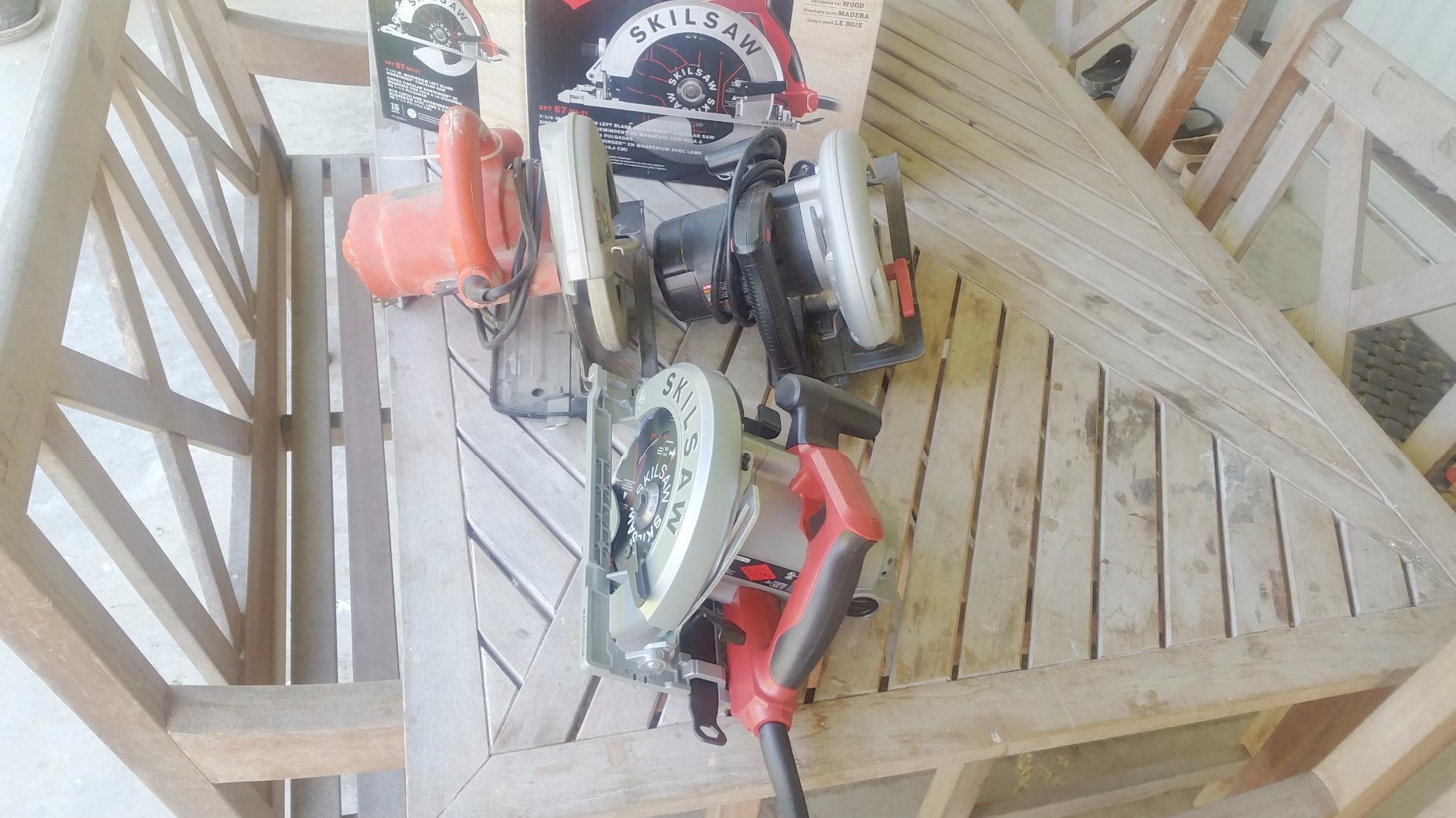 SKIL 15 Amp 7-1/4 Inch Magnesium Left Blade Sidewinder Circular Saw Skilsaw - SPT67M8-01 customer photo 1