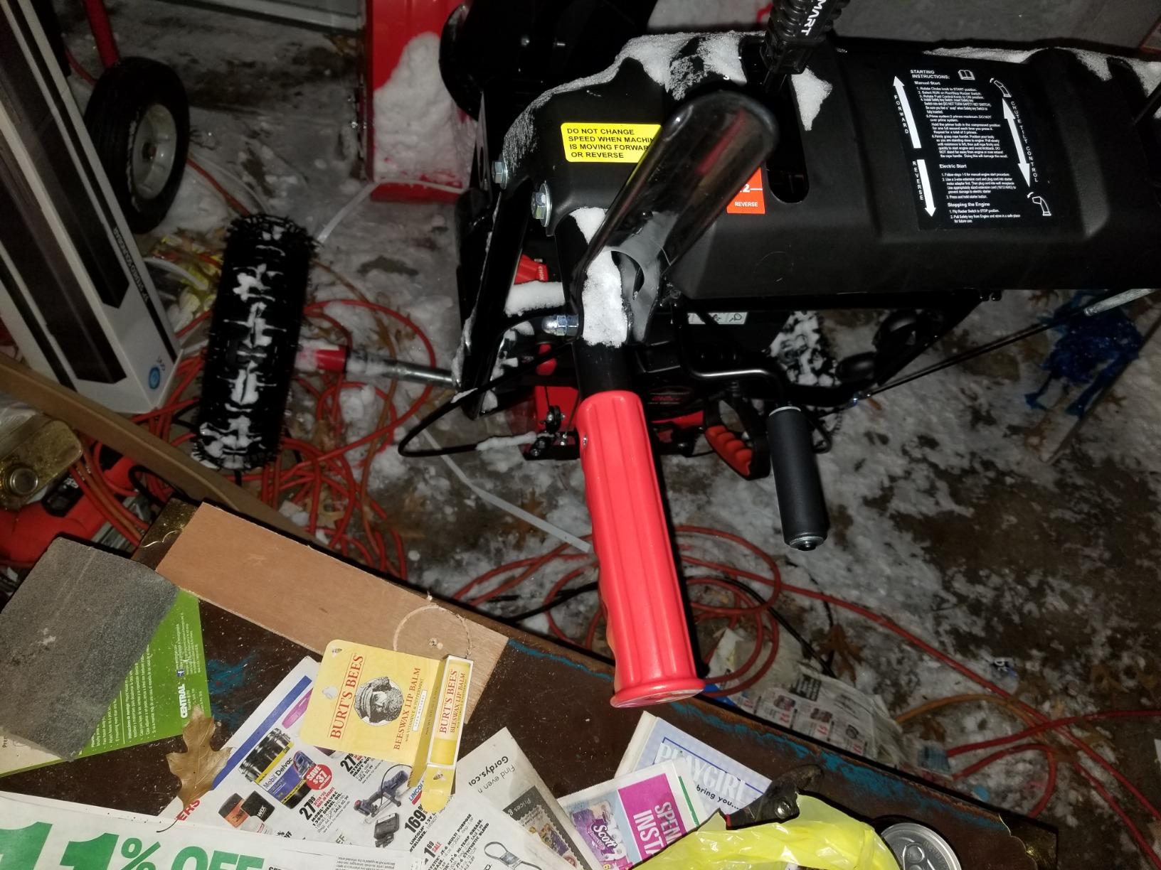 PowerSmart Self-Propelled 2-Stage Gas Snow Blower 24-inch 212cc Engine with Electric Start, Reinforced Steel Housing customer photo 2