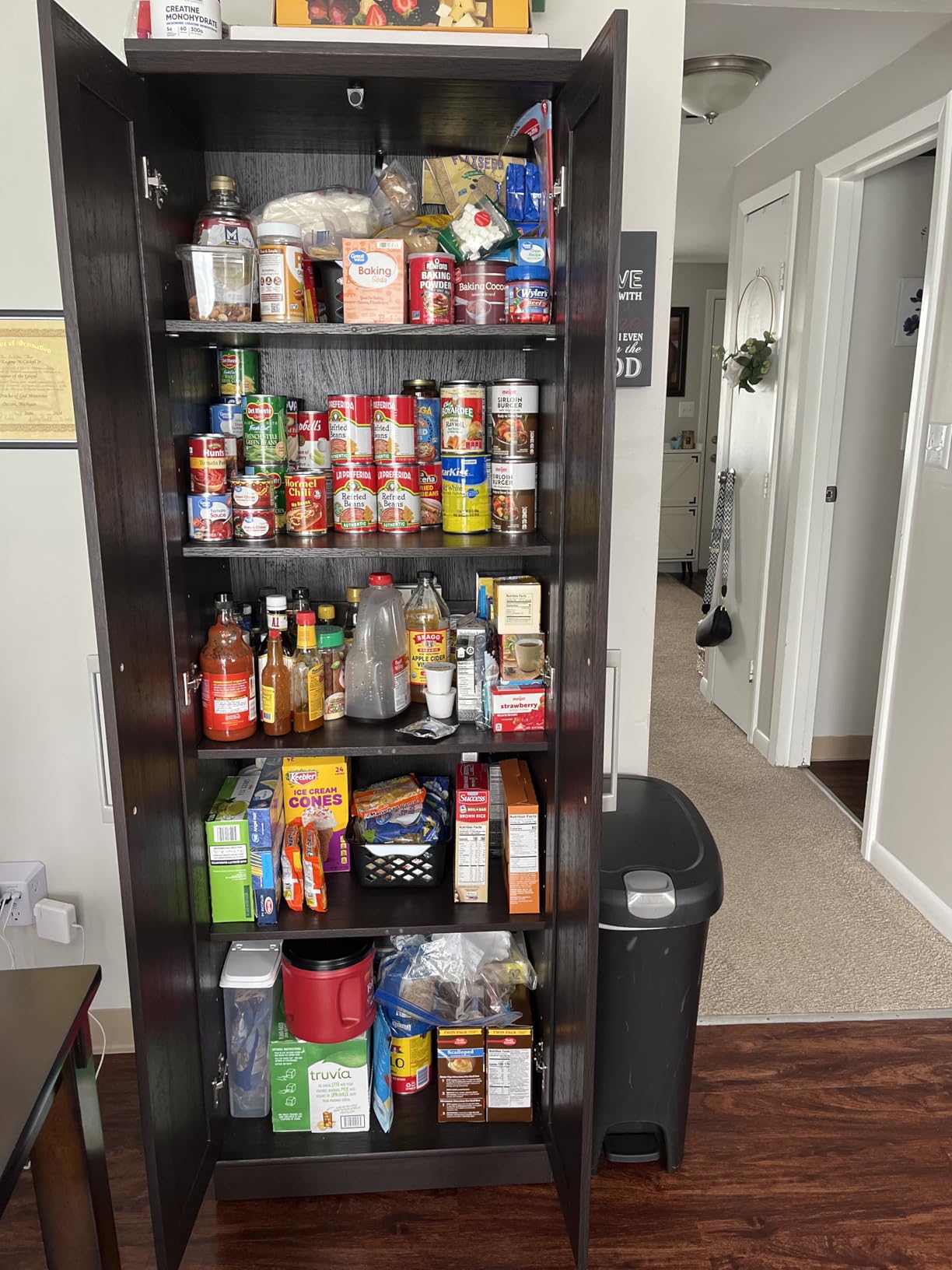 Sauder HomePlus Storage Cabinet/ Pantry cabinets, Soft White finish customer photo 2