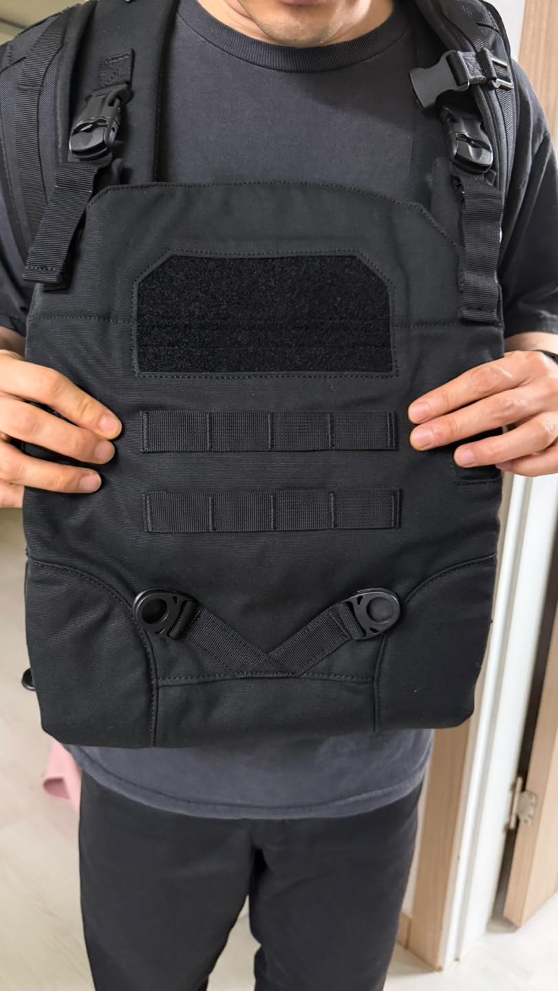 Tactical Baby Gear Tactical Baby Carrier for Dads - Black Camo customer photo 2