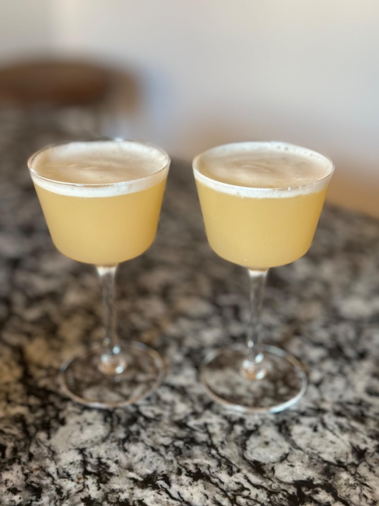 Viski Nick and Nora Glasses, Stemmed Drinkware, Premium Crystal Cocktail Glasses, Cocktail Coupe Glasses, Home and Bar Glass cups, Set of 2, 4oz customer photo 1