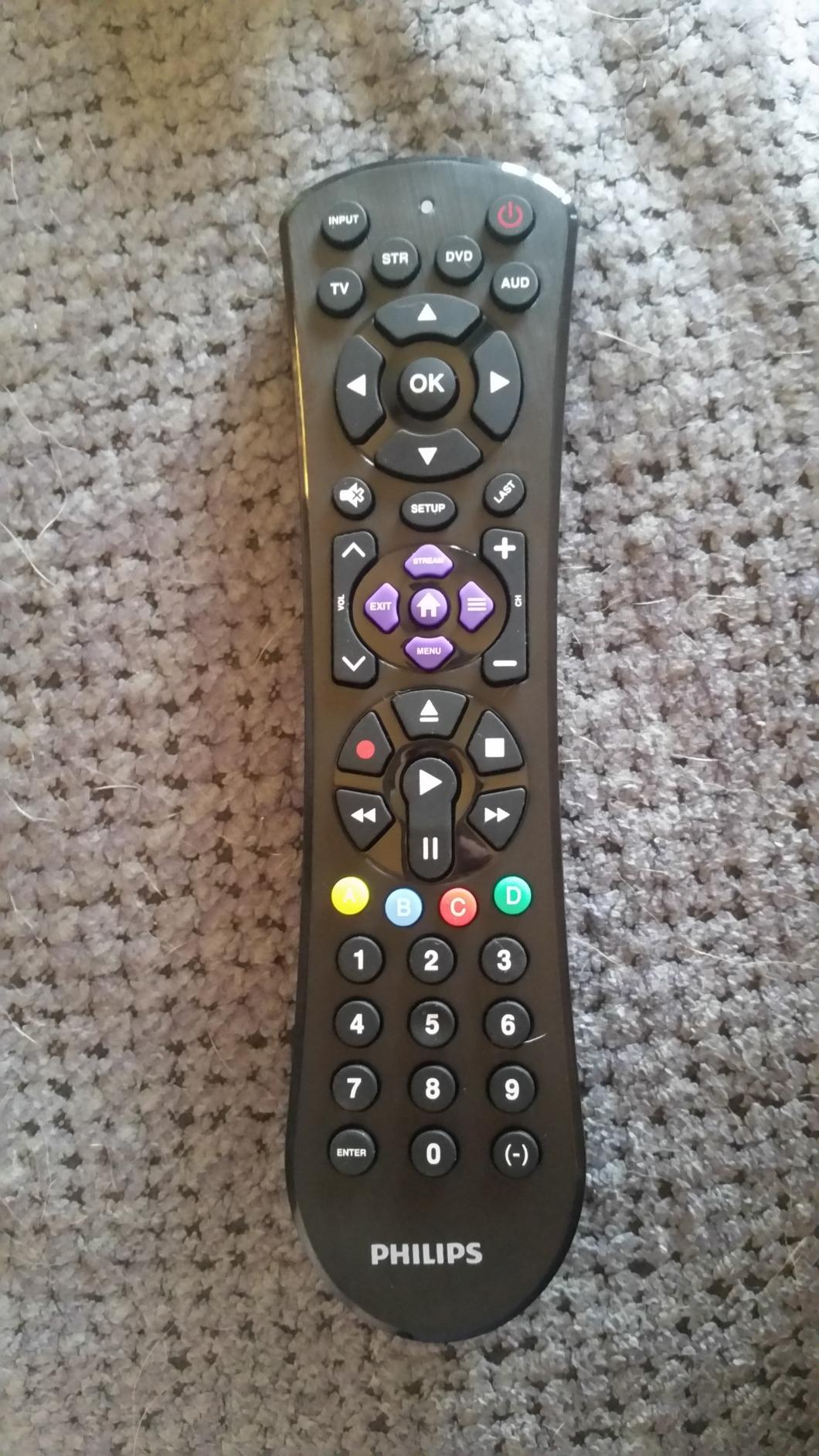 Philips Universal Remote Control for Samsung, Vizio, LG, Sony, Sharp, Roku customer photo 1