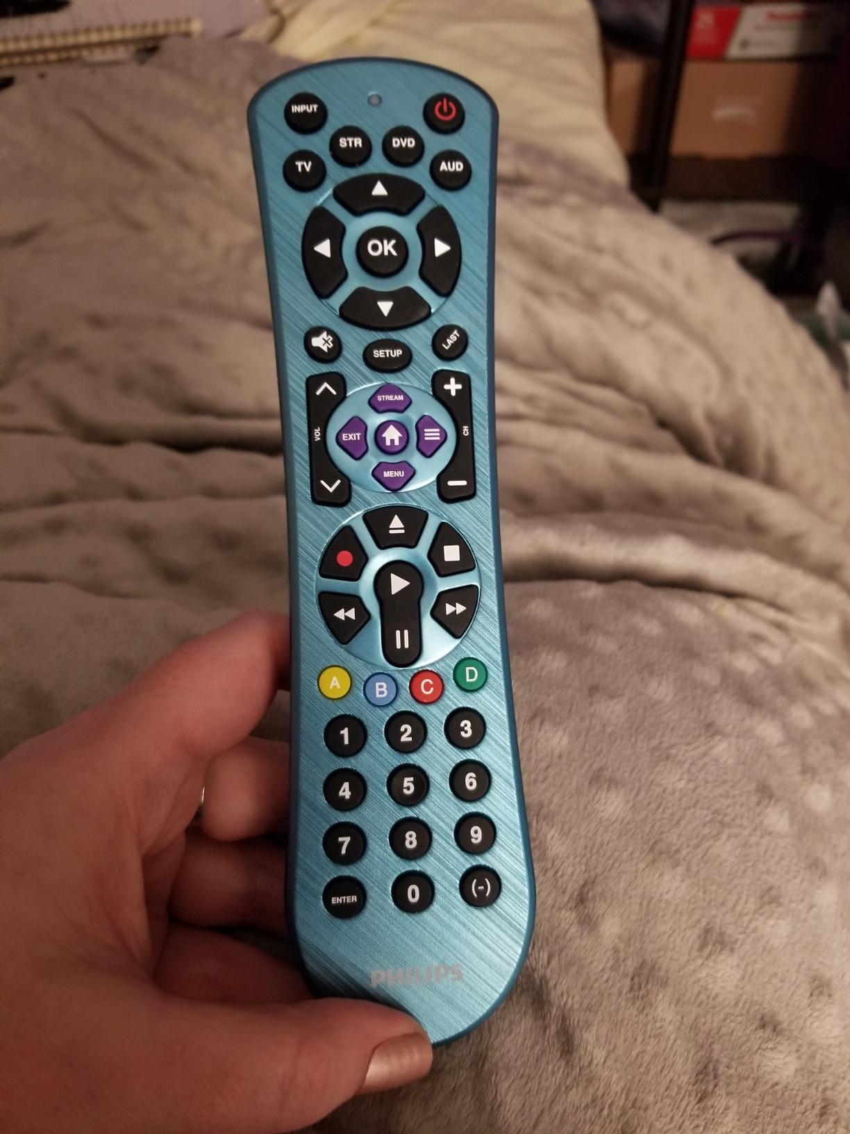 Philips Universal Remote Control for Samsung, Vizio, LG, Sony, Sharp, Roku customer photo 2
