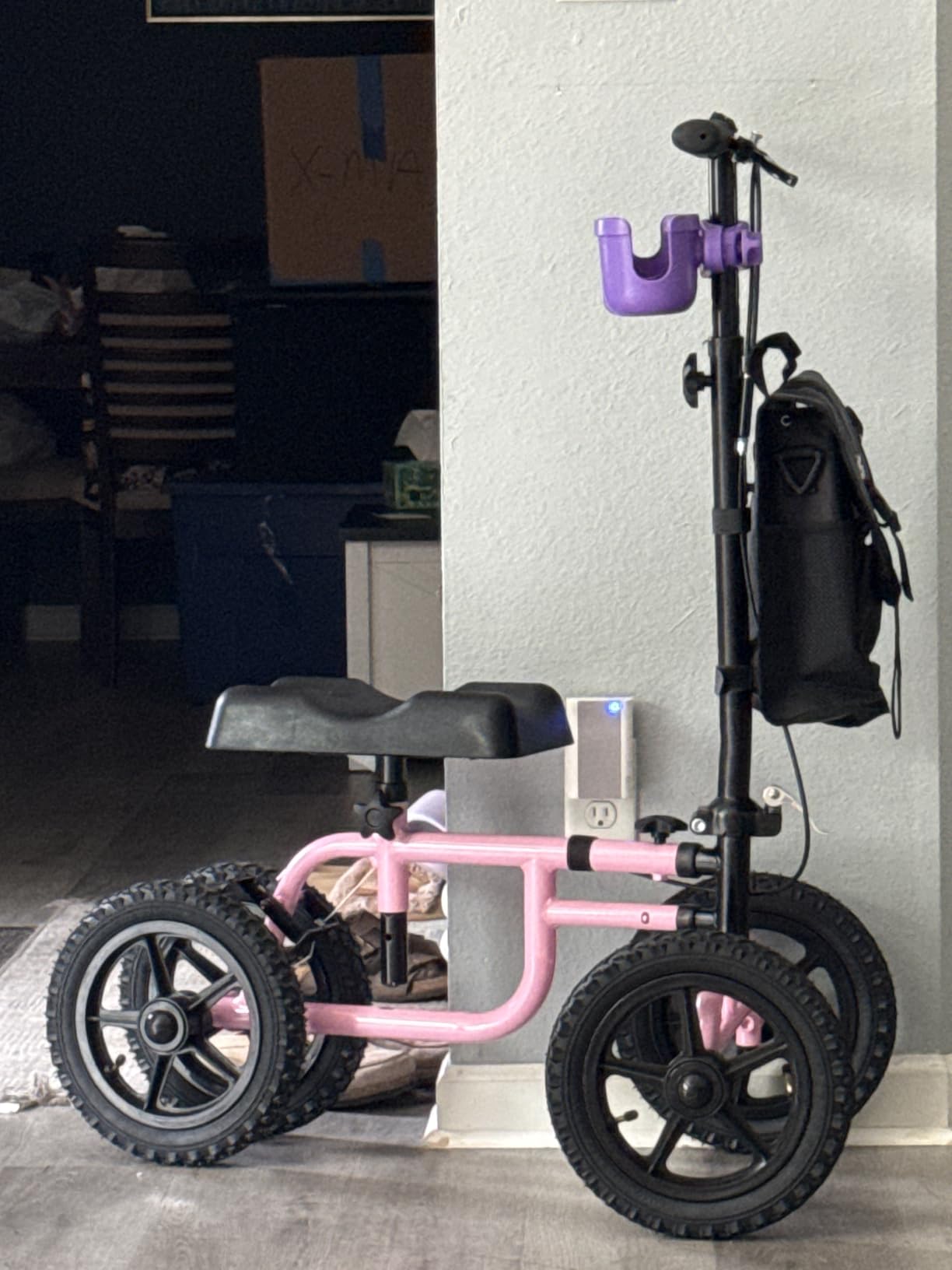 Vive Mobility All Terrain Knee Scooter Walker for Foot Injuries - Adult customer photo 1
