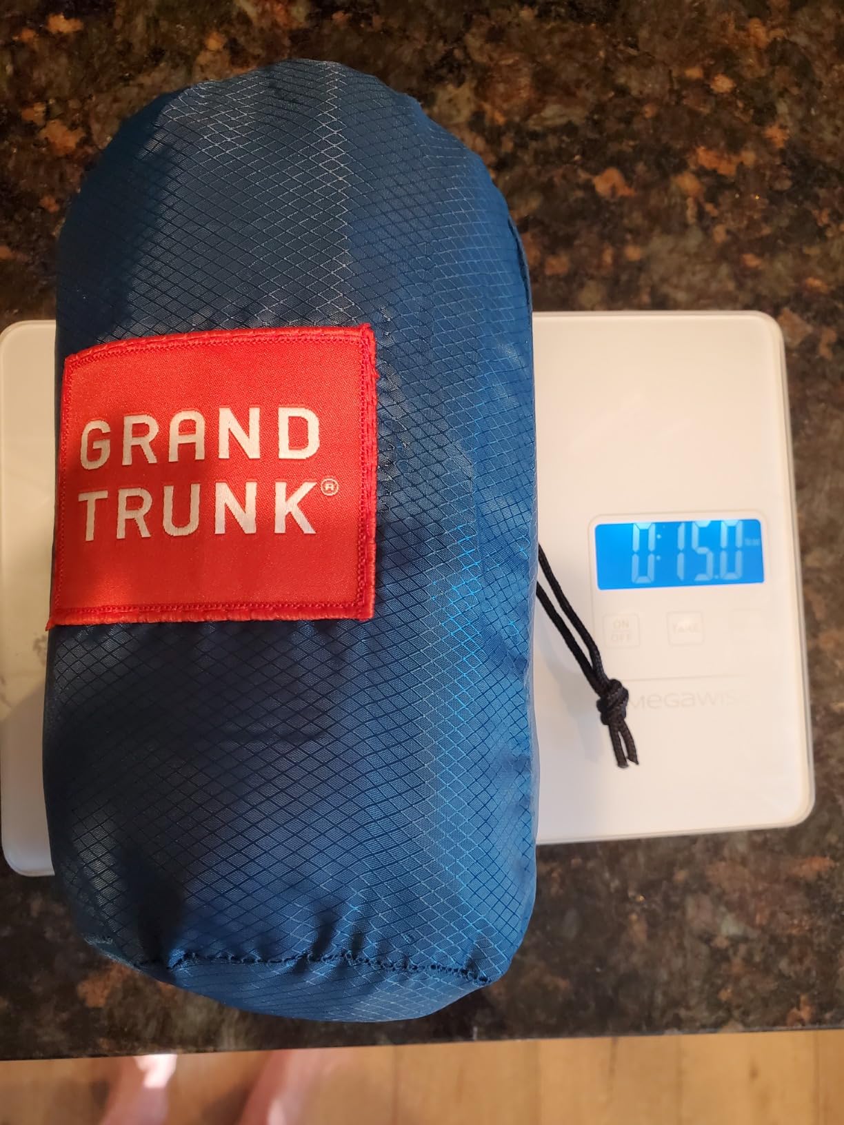 GRAND TRUNK Camping Hammock | 12 oz | Blue | Ultralight & portable | Ideal for backpacking | Hiking & minimalist camping trips customer photo 1