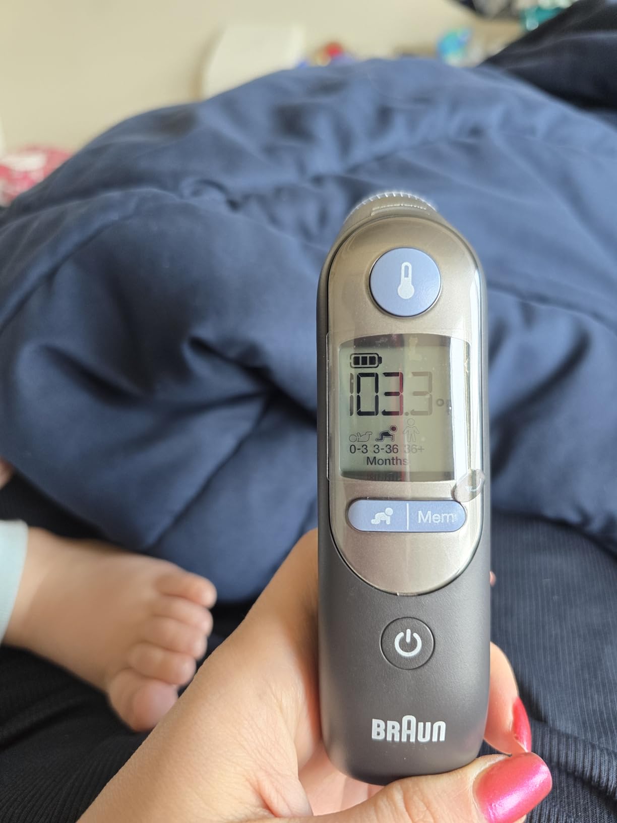 Braun ThermoScan 7 Digital Ear Thermometer for Adults, Babies & Infants | Age-Adjusted Fever Guidance Thermometer, No. 1 Brand Recommended by Pediatricians customer photo 1