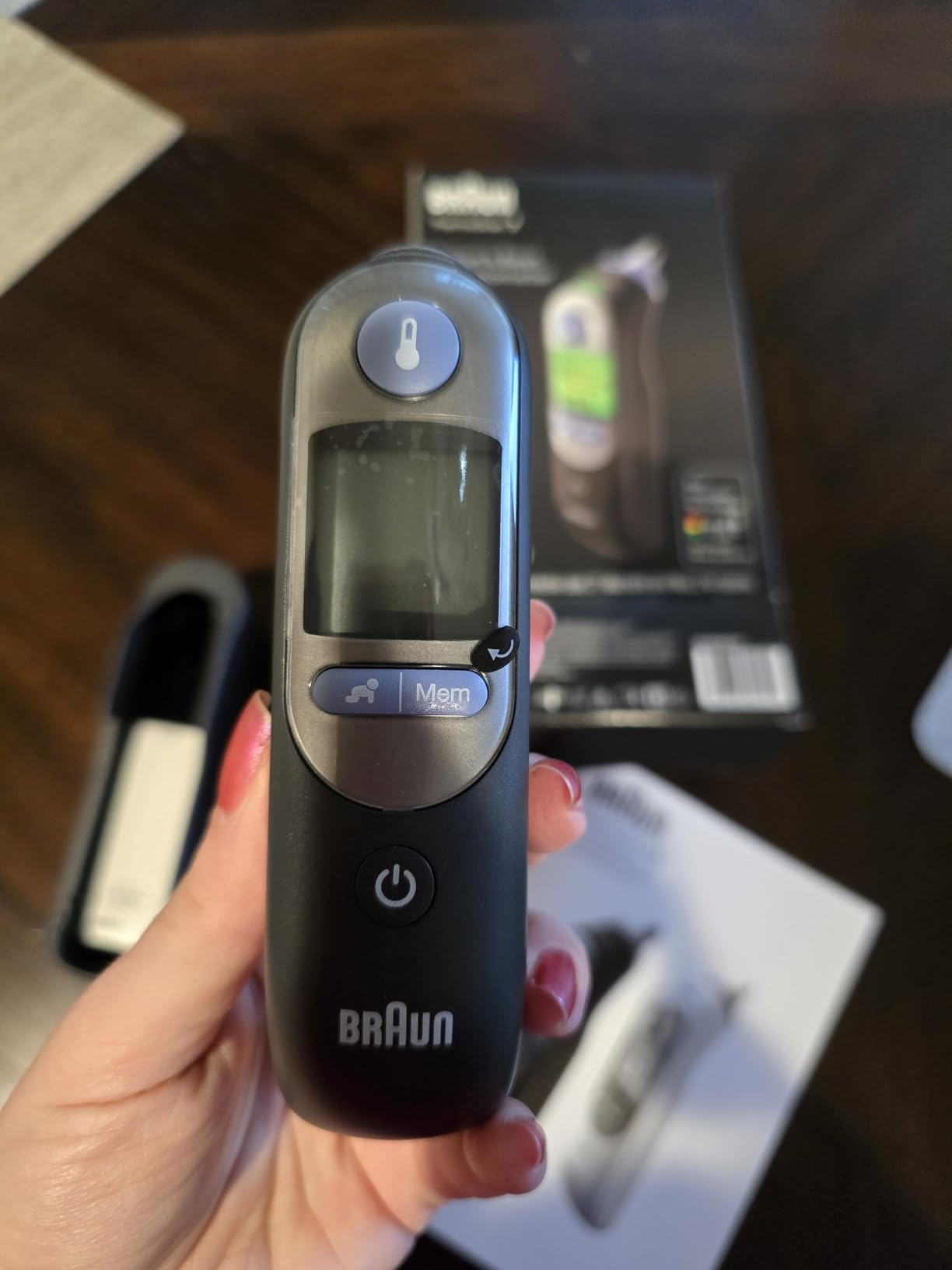 Braun ThermoScan 7 Digital Ear Thermometer for Adults, Babies & Infants | Age-Adjusted Fever Guidance Thermometer, No. 1 Brand Recommended by Pediatricians customer photo 2