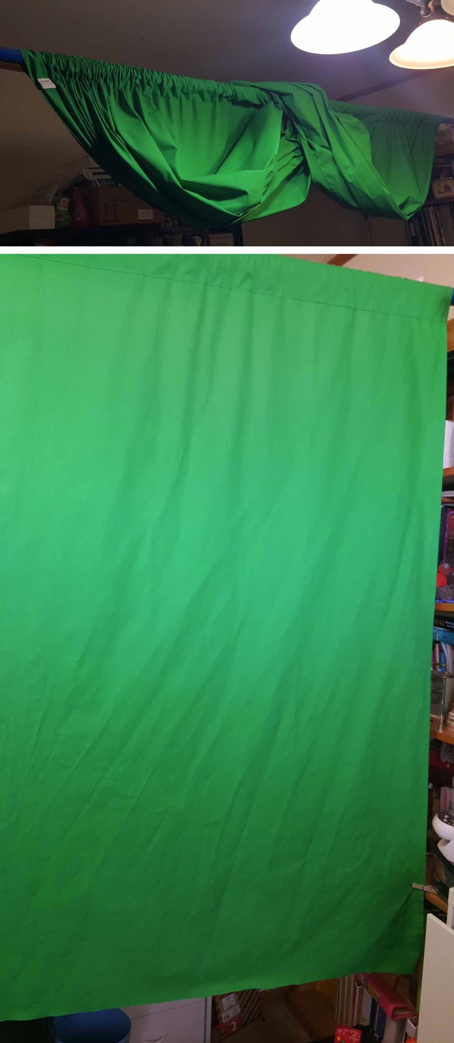 EMART 6x9Ft Green Screen Backdrop,Photography Greenscreen Background customer photo 2