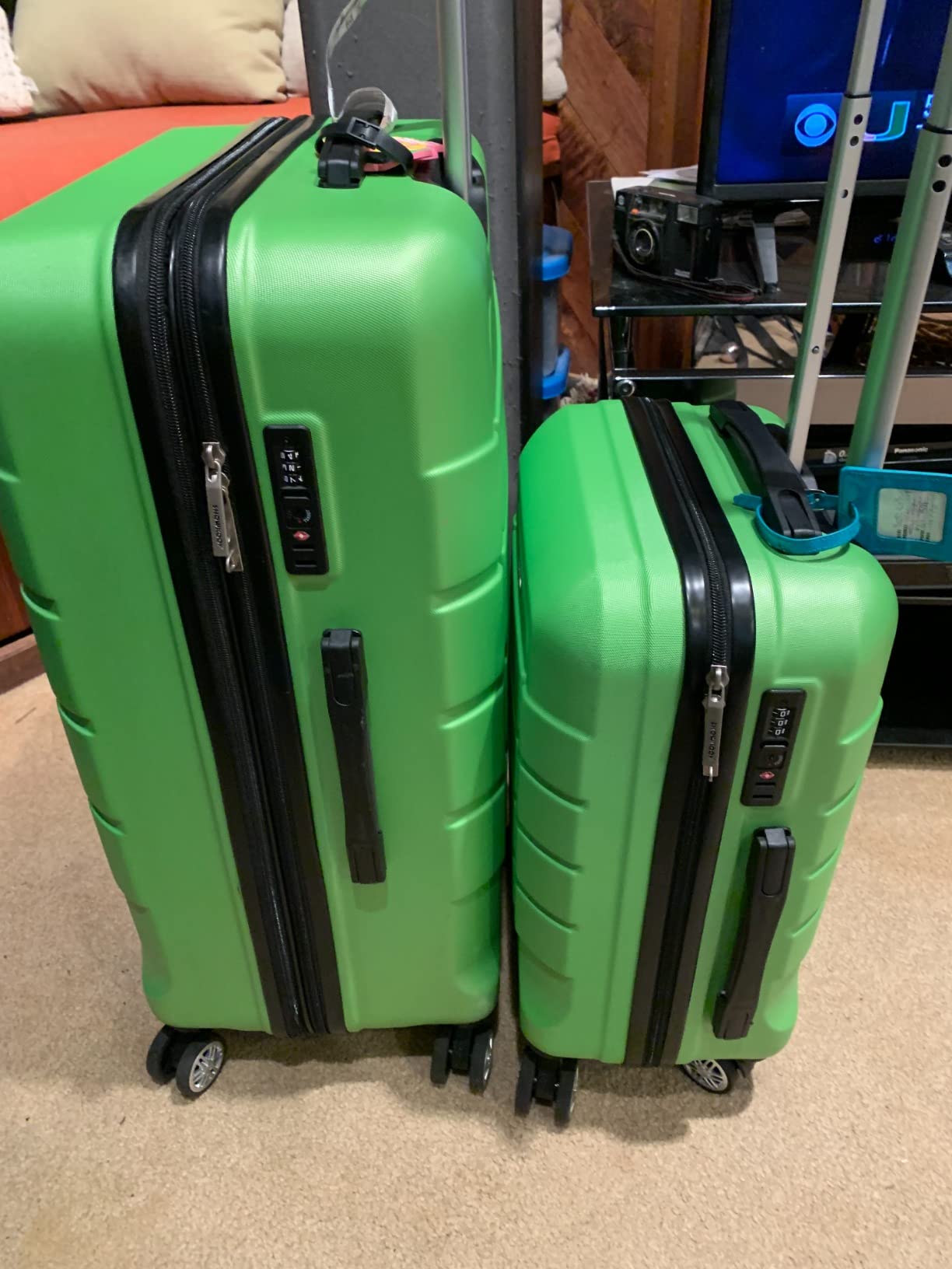 SHOWKOO G-Series Luggage set 3pcs, 100% PC Durable Hardshell Suitcase customer photo 1
