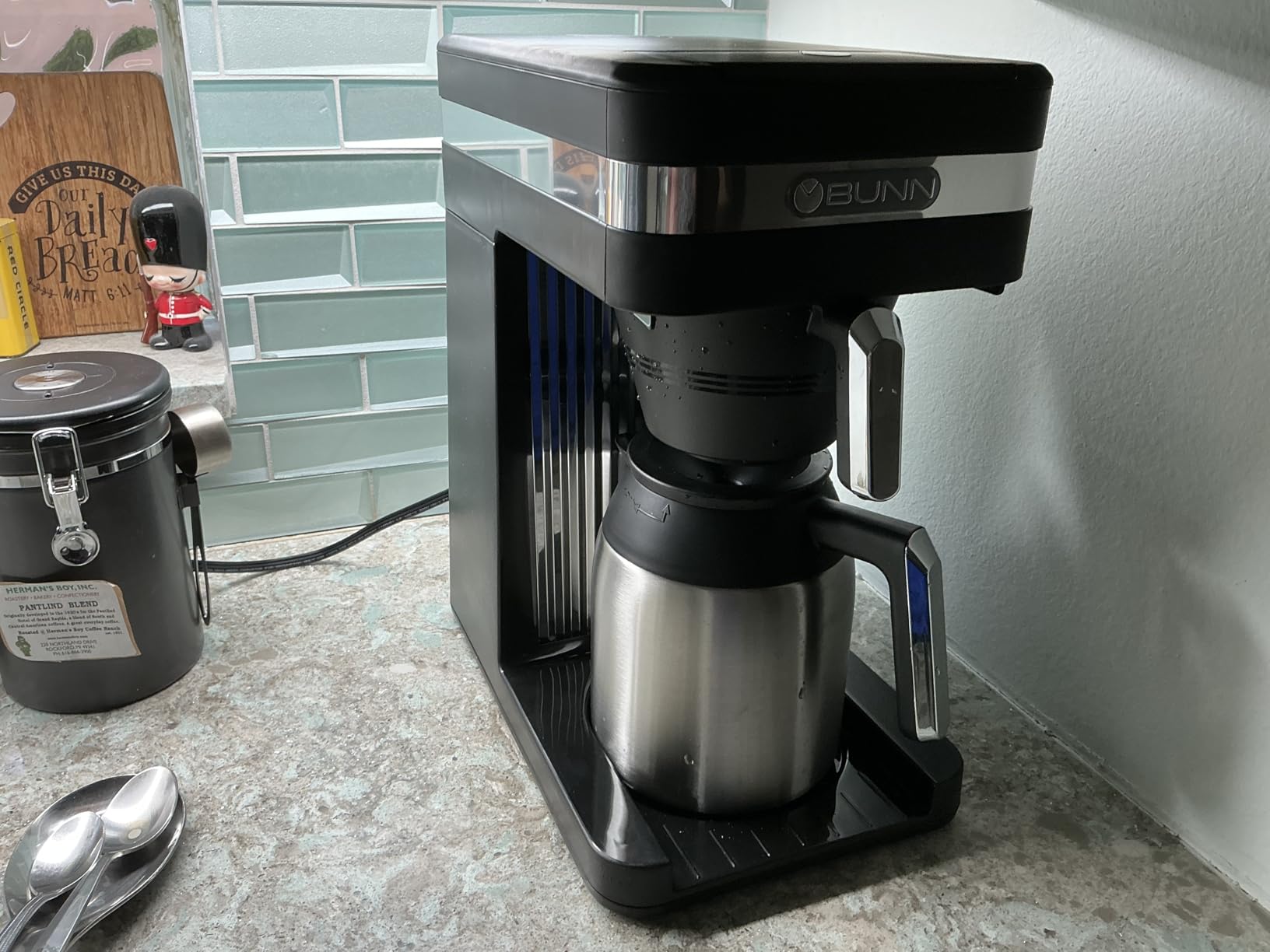 BUNN 55200 CSB3T Speed Brew Platinum Thermal Coffee Maker Stainless Steel, 10-Cup, Black customer photo 1