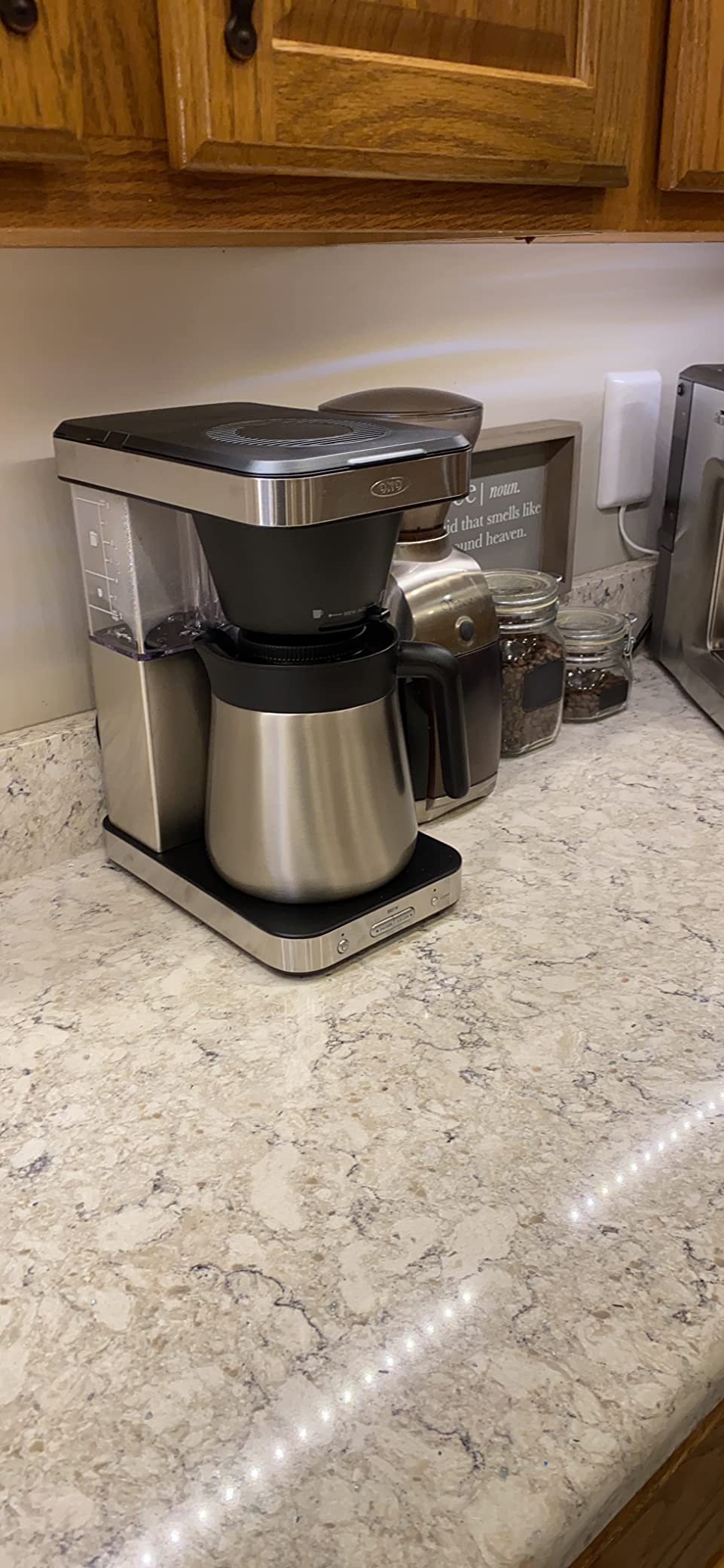 OXO Brew 8-Cup Coffee Maker - Single-Serve, Thermal Carafe, Stainless Steel customer photo 2