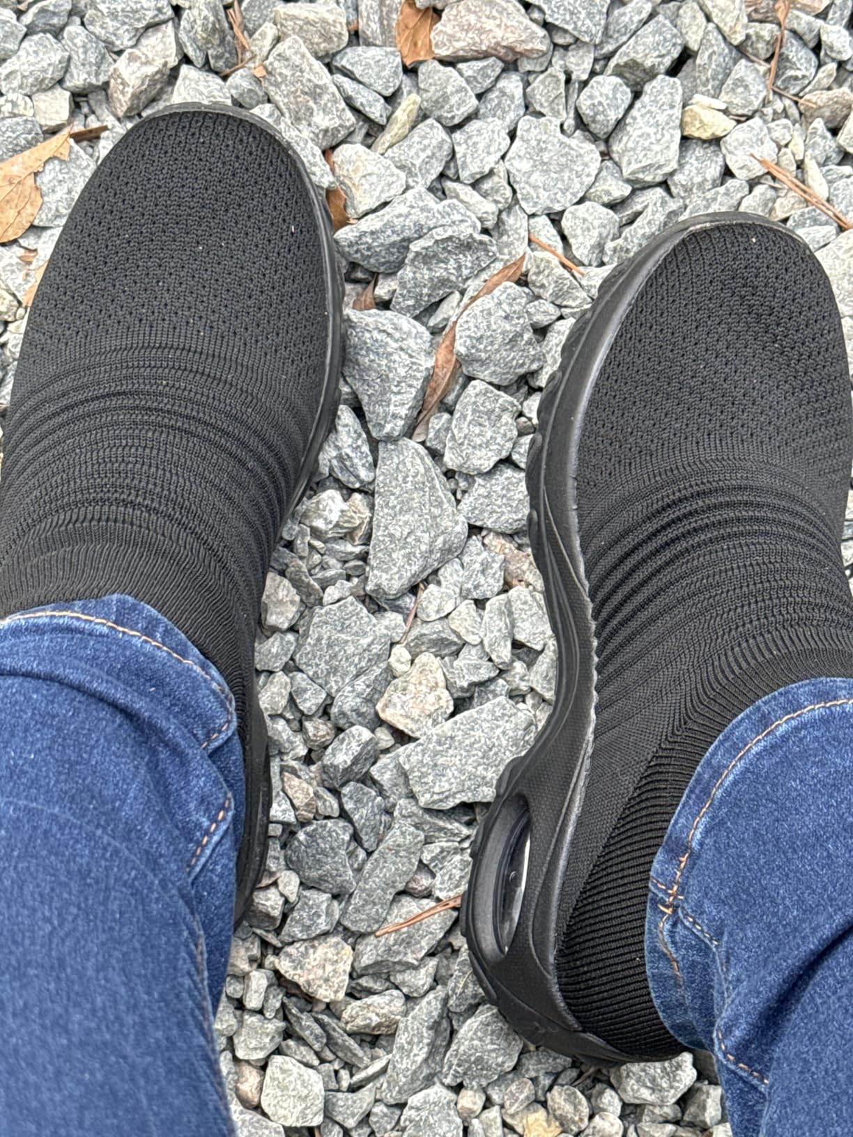 STQ Walking Shoes Women Slip on Sneakers Comfortable Ladies Work Nursing customer photo 2