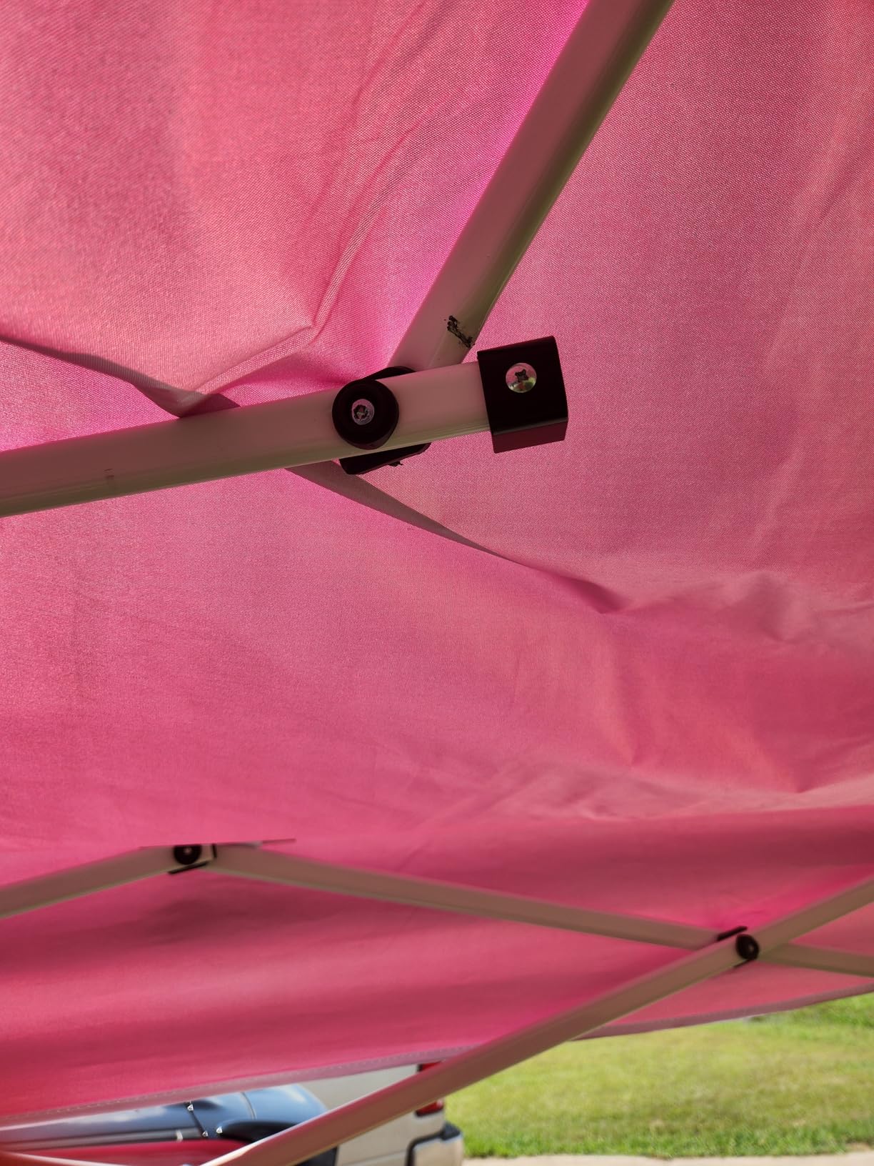 EAGLE PEAK 10x10 Pop Up Canopy Tent Easy Up Canopy Outdoor, Blue customer photo 1