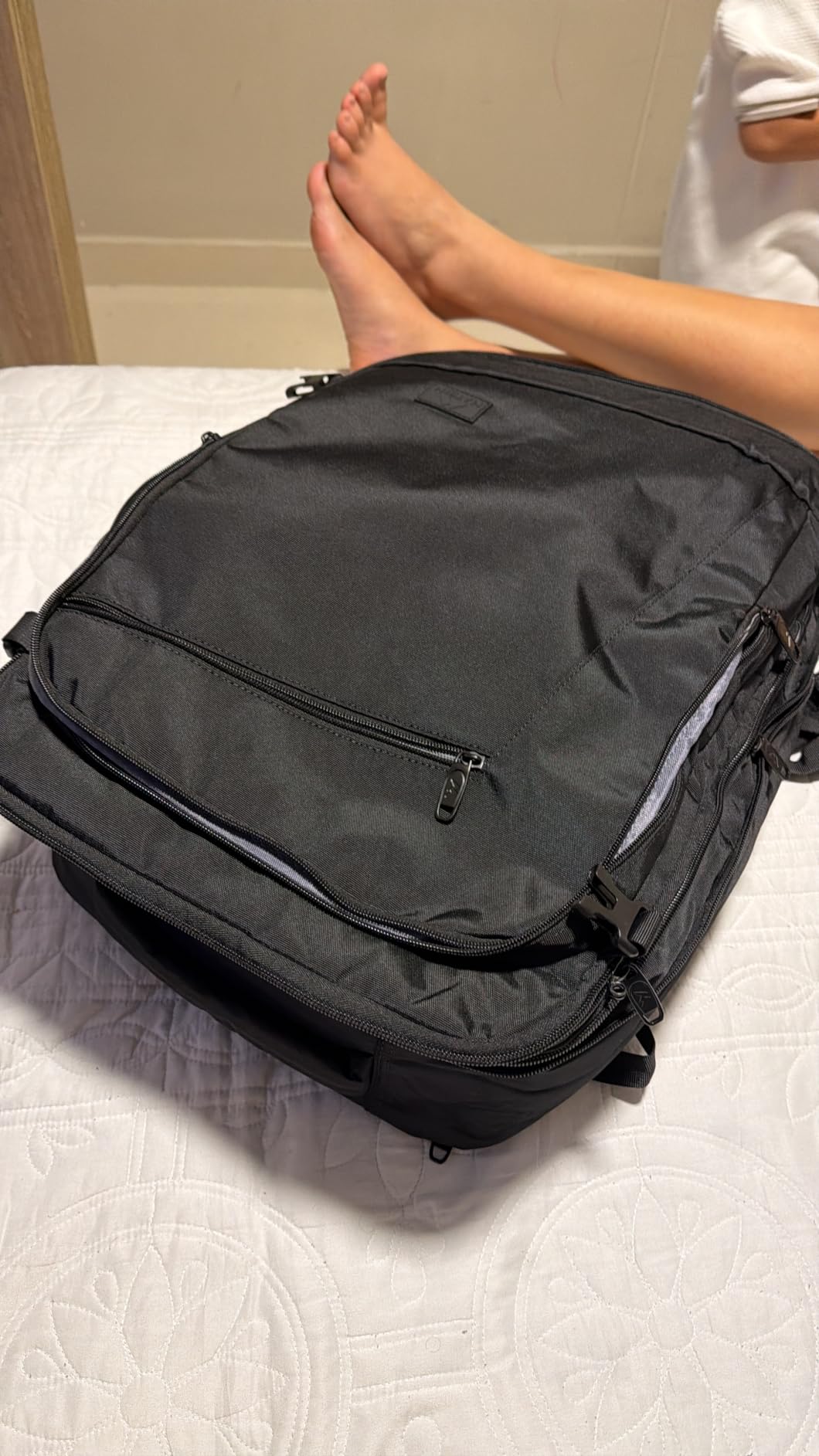 MATEIN Carry on Backpack, Extra Large Expandable Travel Backpack for Men customer photo 2