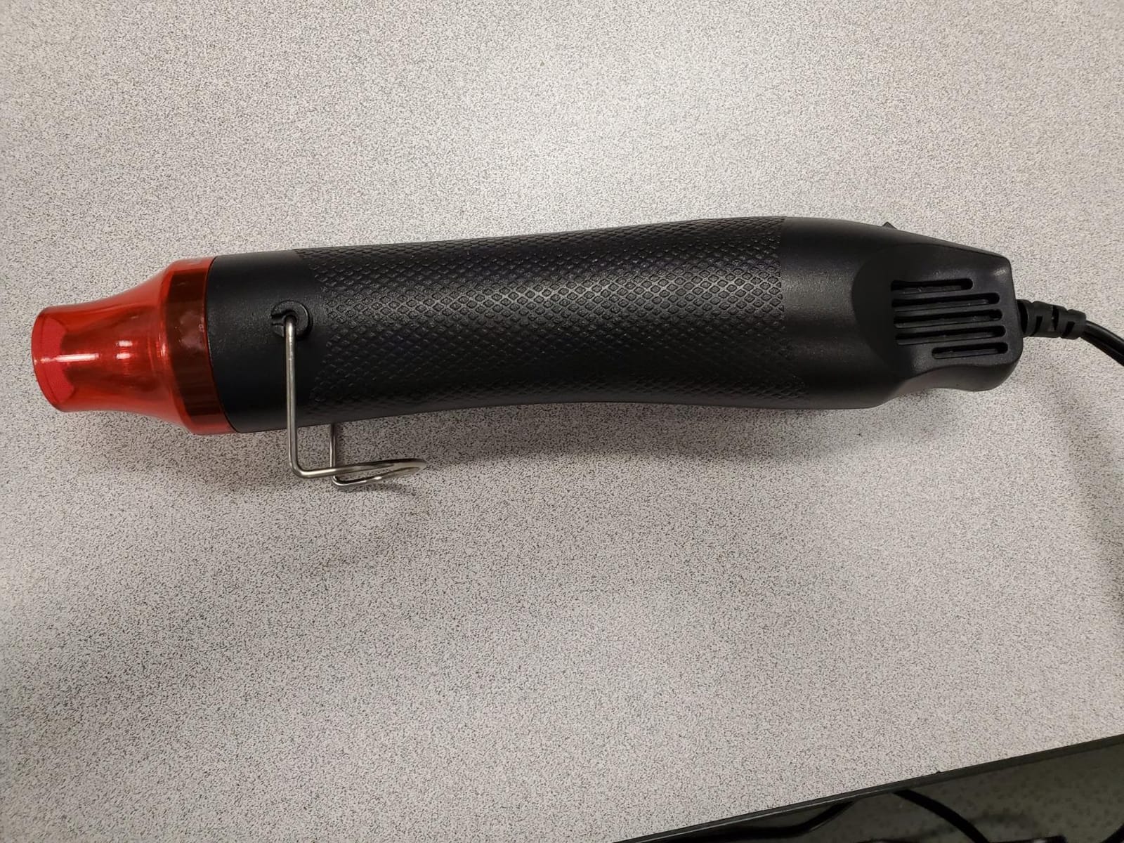 6.56FT Long Heat Gun, Uptdae Version Homidic Mini Handheld Hot Air Gun, Electric 300W Portable Heat Gun for DIY Craft Embossing, Shrink Wrapping PVC, Drying Paint, Clay, Rubber Stamp customer photo 1