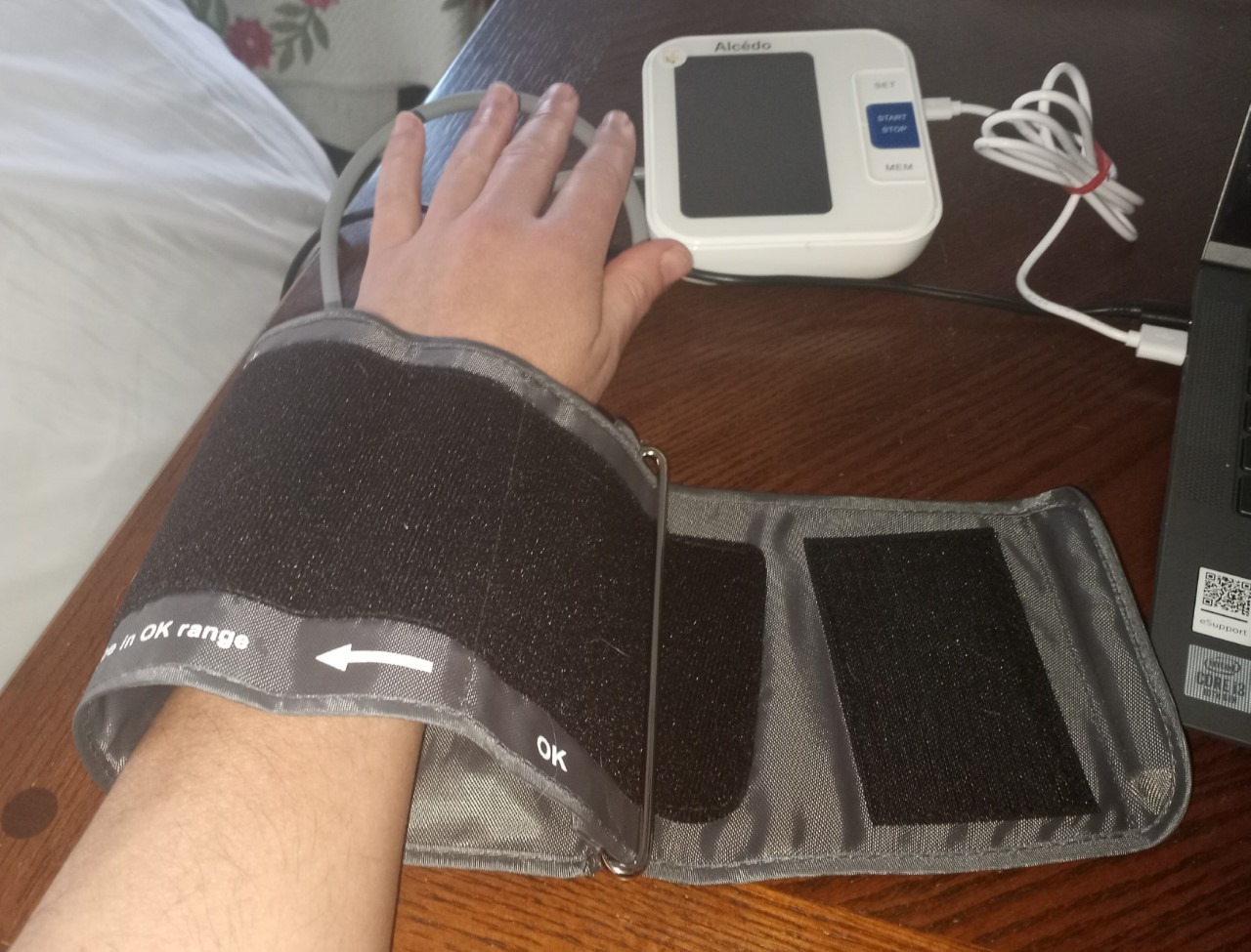Alcedo Blood Pressure Monitor for Home Use, Upper Arm Cuff BP Machine customer photo 1