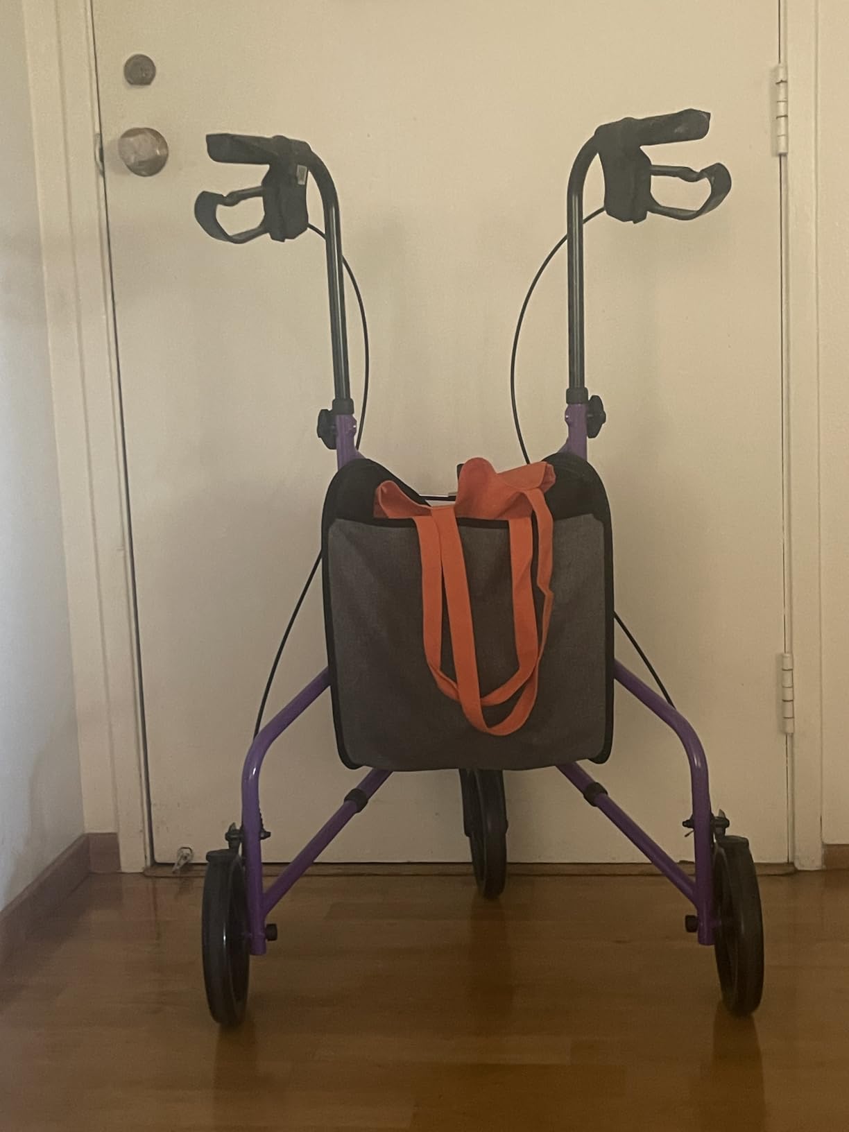 Vive Mobility 3 Wheel Walker for Seniors - Foldable Narrow Rollator Walker customer photo 1