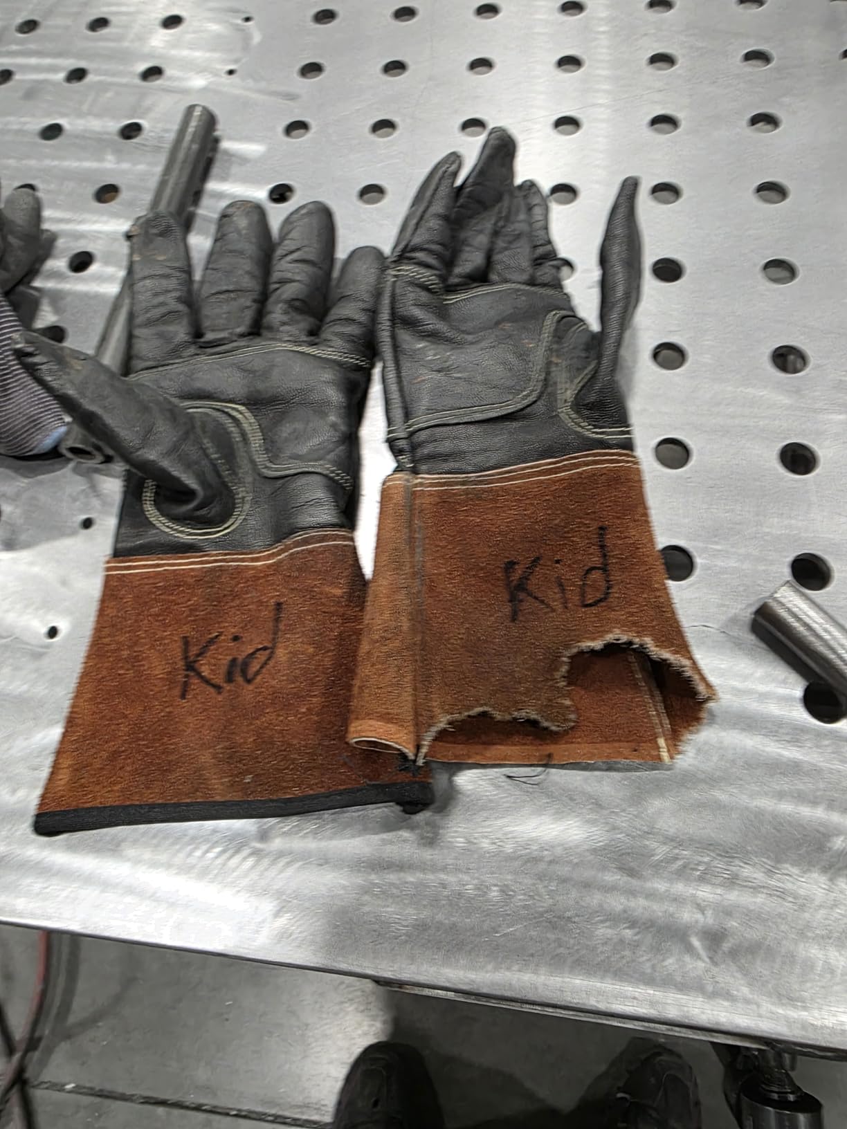 TIG Welding Gloves - Premium Black Goatskin Leather customer photo 1