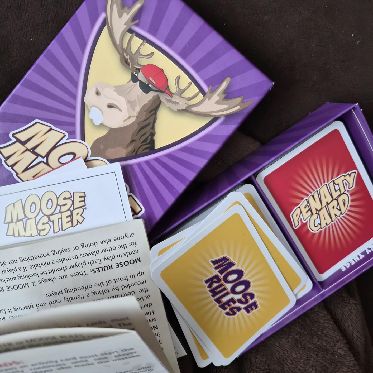 Moose Master - Laugh Until You Cry Fun - Your Cheeks Will Hurt from Smiling and Laughing so Hard - for Fun People Looking for A Hilarious Night in a Box customer photo 2