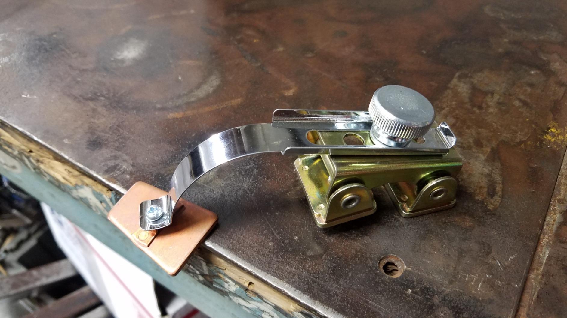 Strong Hand Tools AGK320 Hole Plug Magnet, Hands Free Weld, Pivoting Magnetic V-Pad Base, Spring Loaded Arm, Heat Dissipating Copper Pad, 5.5