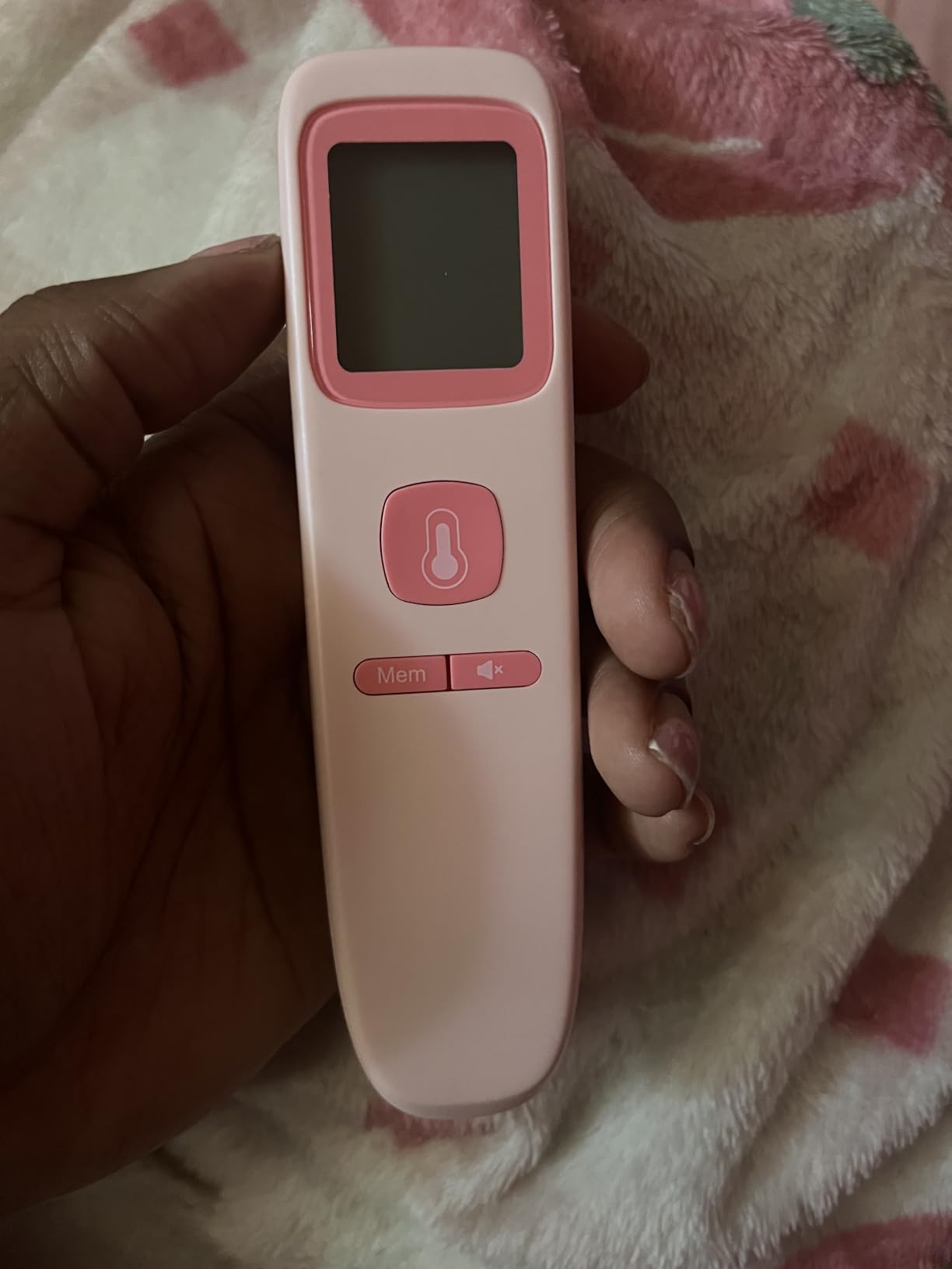 No-Touch Thermometer for Adults and Kids, Accurate Digital Baby Thermometer | 1s Fast Reading, Fever Alarm, Silent Mode, 35-Reading Memory, Forehead & Object Mode, AAA Battery Included, for Home & Clinic customer photo 2