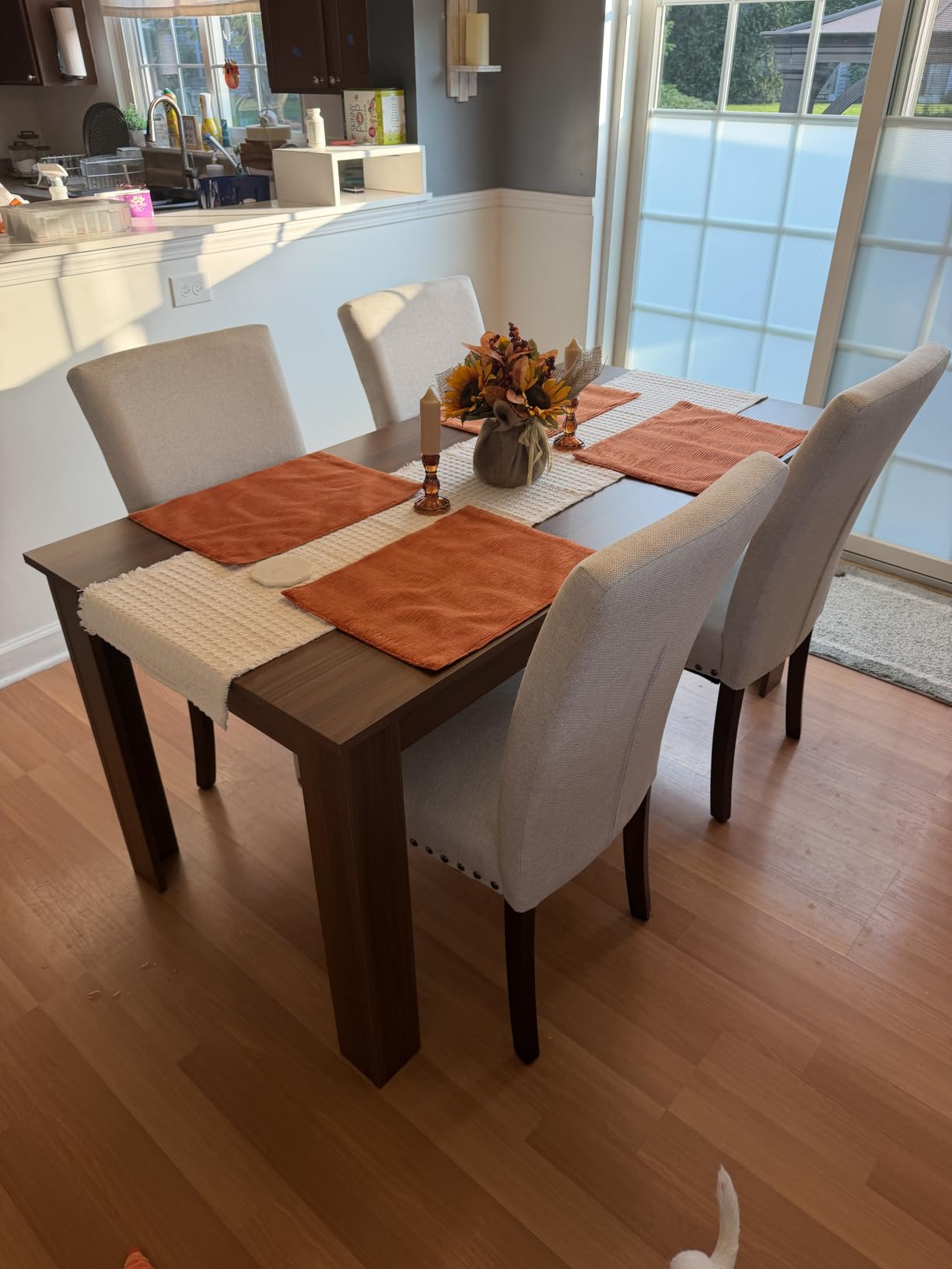 GIANTEX Dining Table for 4-6, 63