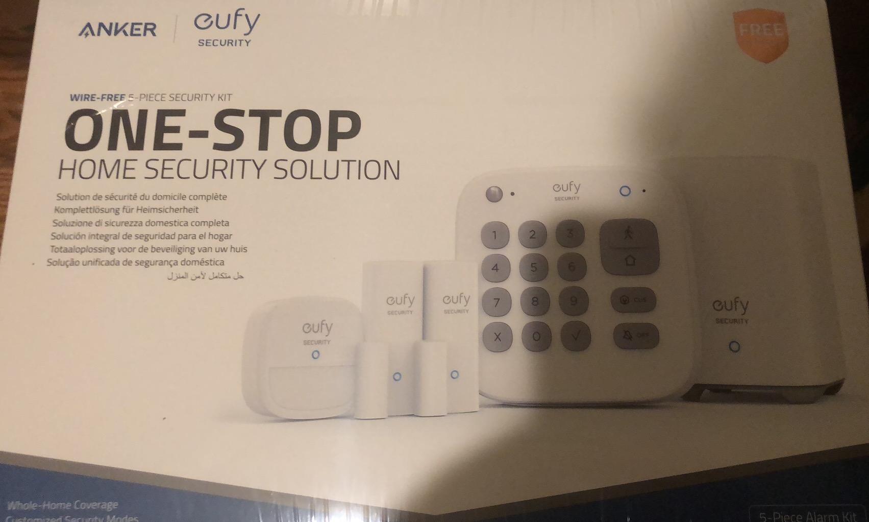 eufy Security 5-Piece Home Alarm Kit, Home Security System | Keypad, Motion Sensor, 2 Entry Sensors, Home Alarm System, Control from the App, Links with eufyCam, Optional 24/7 Protection customer photo 2