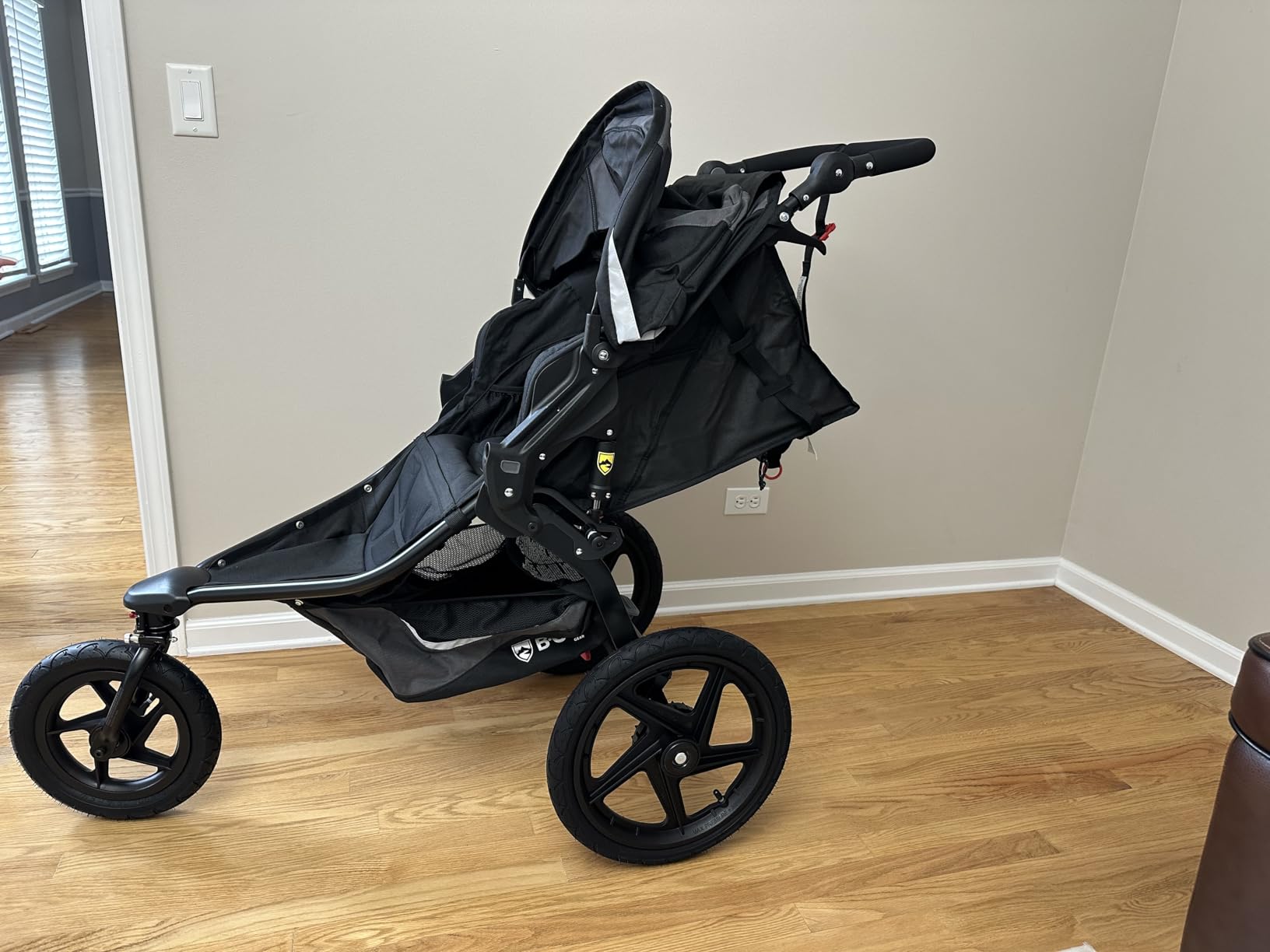 BOB Gear Revolution Flex 3.0 Duallie Jogging Stroller — Graphite Black customer photo 1