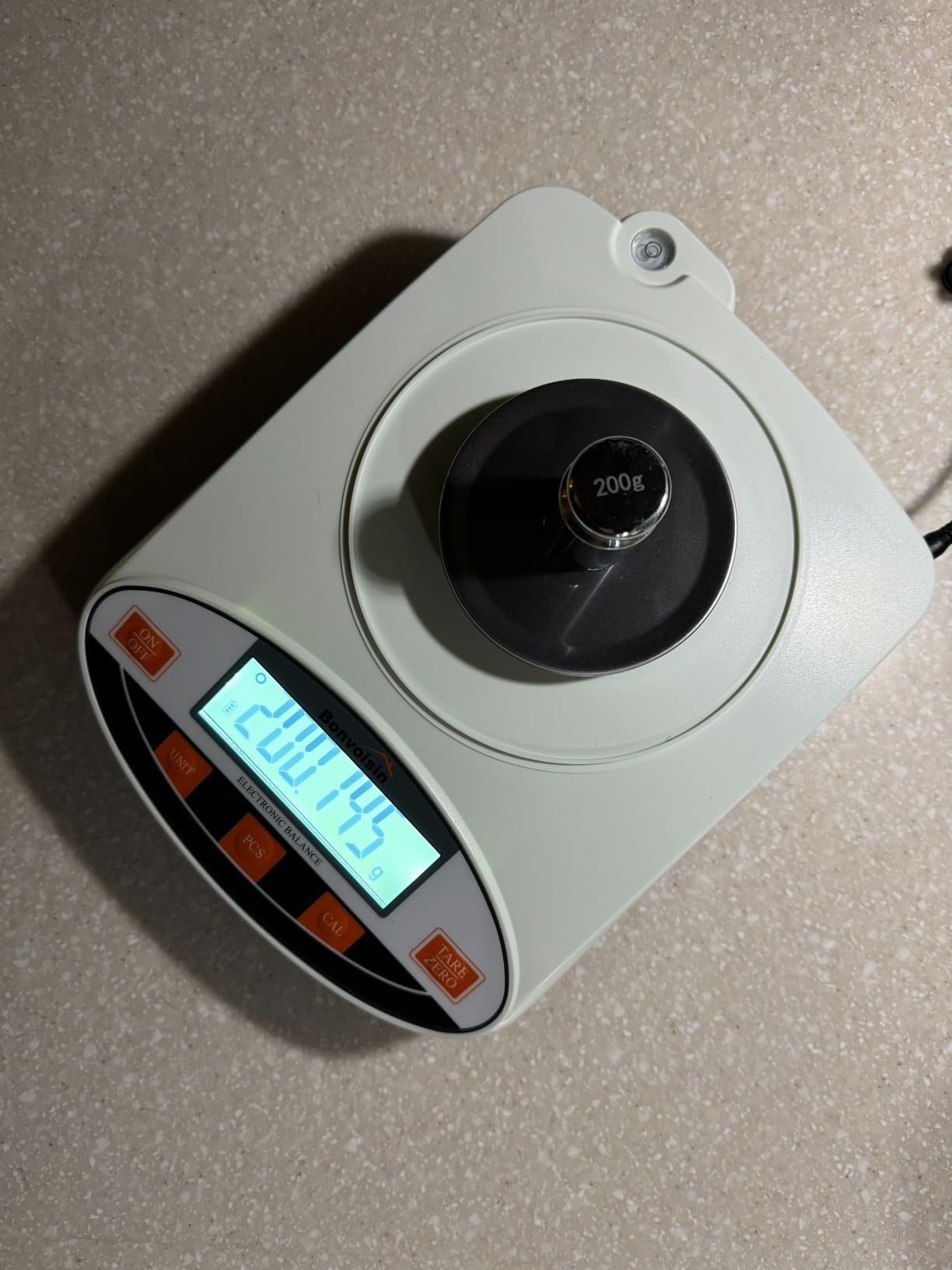 Bonvoisin Lab Scale 500g x 0.001g Digital Gram Scale Analytical Balance customer photo 1