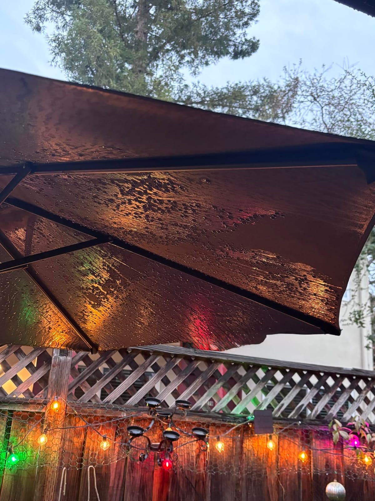 Best Choice Products 7.5ft Heavy-Duty Round Outdoor Market Table Patio Umbrella w/Steel Pole, Push Button Tilt, Easy Crank Lift - Navy Blue customer photo 1