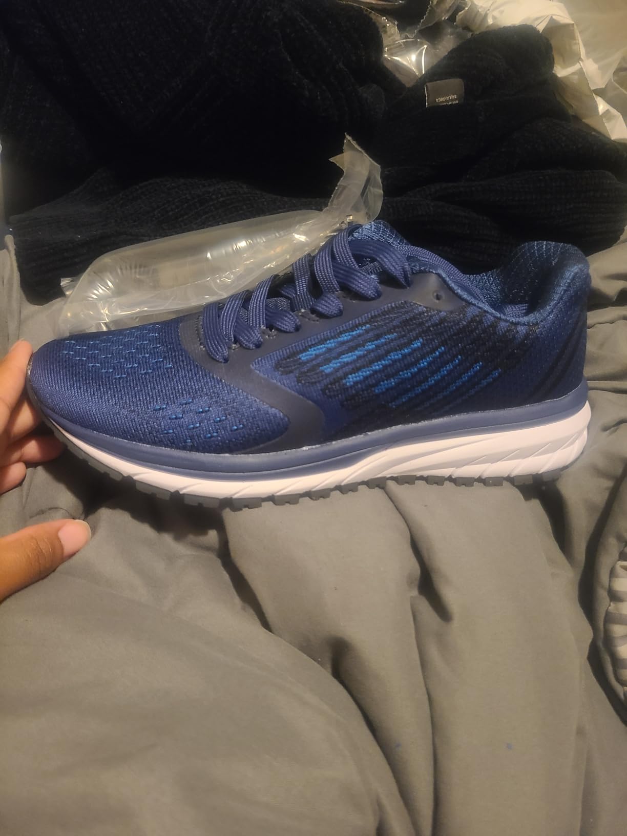 Joomra Whitin Men's Supportive Running Shoes Cushioned Athletic Sneakers customer photo 2
