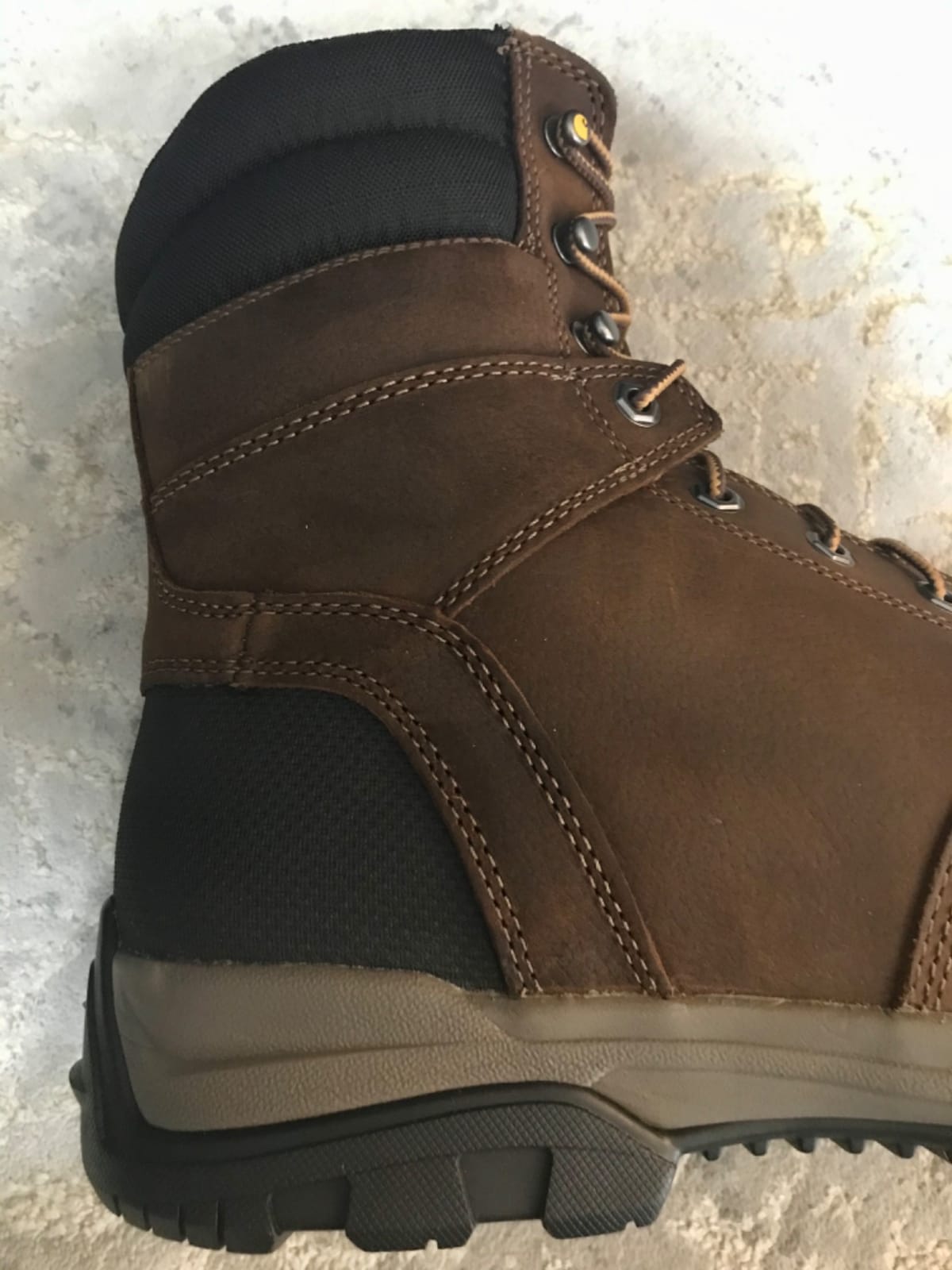 Carhartt Ground Force Men's 8 Inch Composite Toe 600G Insulated Waterproof Work Boot customer photo 2