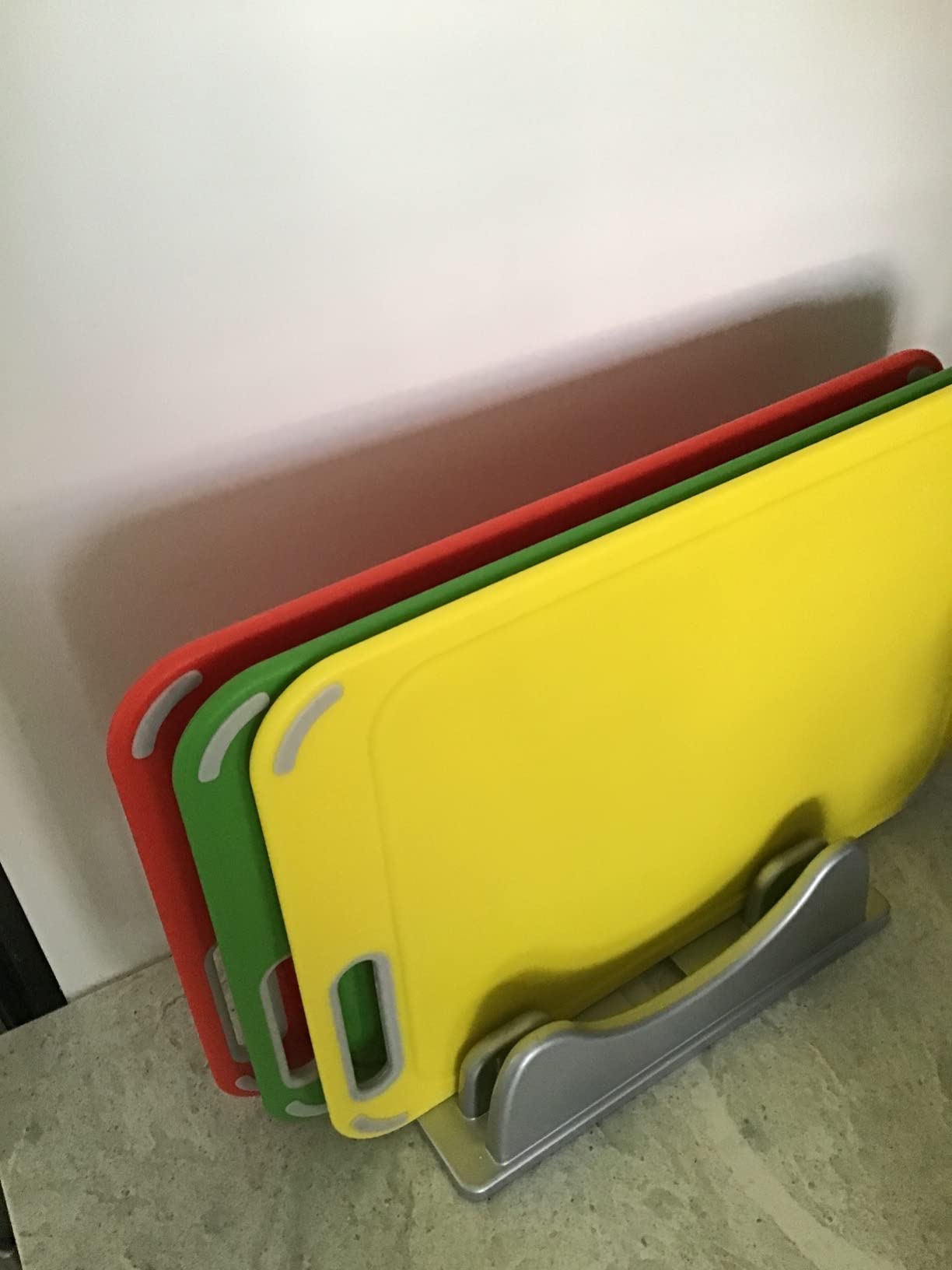 Color Coded Cutting Boards Set of 4 with Holder, BPA-Free customer photo 1
