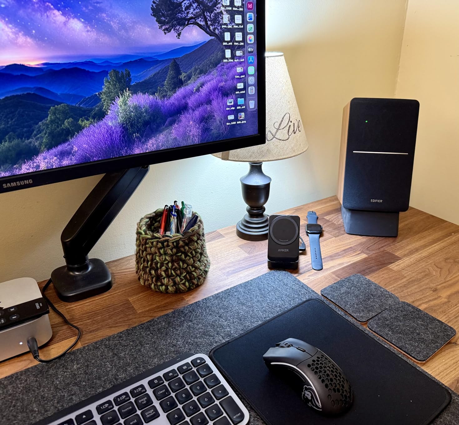 Edifier R1280DBs Active Bluetooth Bookshelf Speakers - Optical Input - 2.0 Wireless Studio Monitor Speaker - 42W RMS with Subwoofer Line Out - Wood Grain customer photo 2