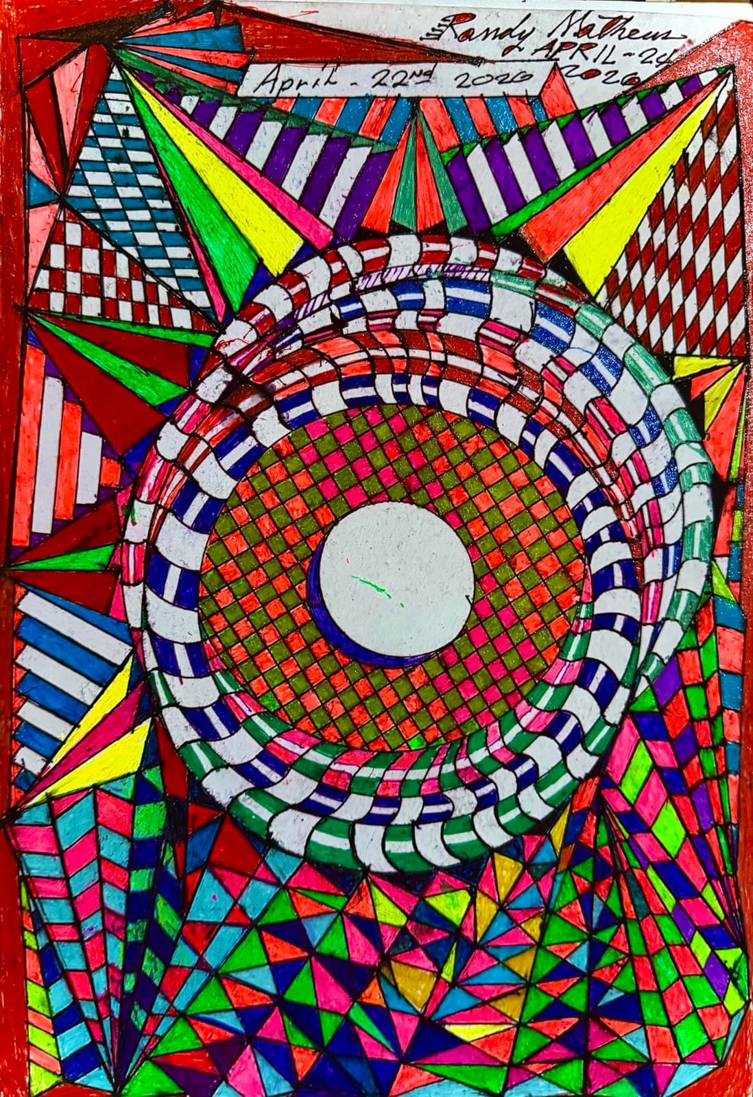 Artist's Sketchbook Hardcover - 200GSM Very Thick Paper - Large, Spiral Sketch Book for Drawing and Mixed Media - Sketch Pad, Art Book - 8.25 x 11.4, 40 Sheets / 80 Pages customer photo 2