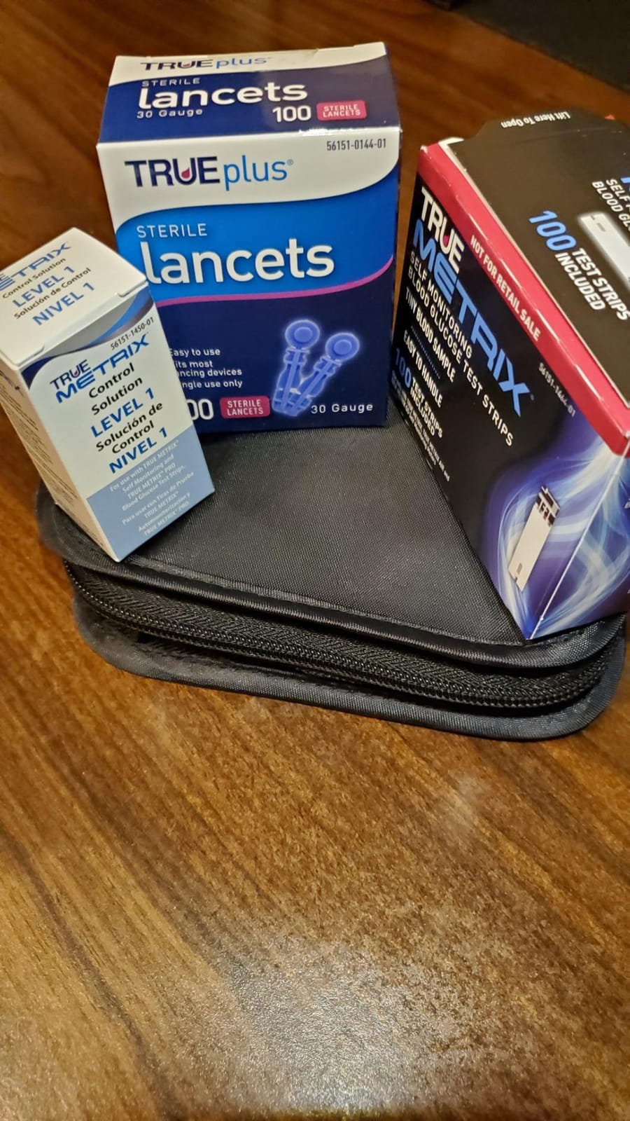 TRUE METRIX AIR Meter Kit, Glucose Monitor, Supplies, Log Book, Solution | Bluetooth Compatible Blood Glucose Meter, Case, 100 Test Strips, 100 Lancets customer photo 1