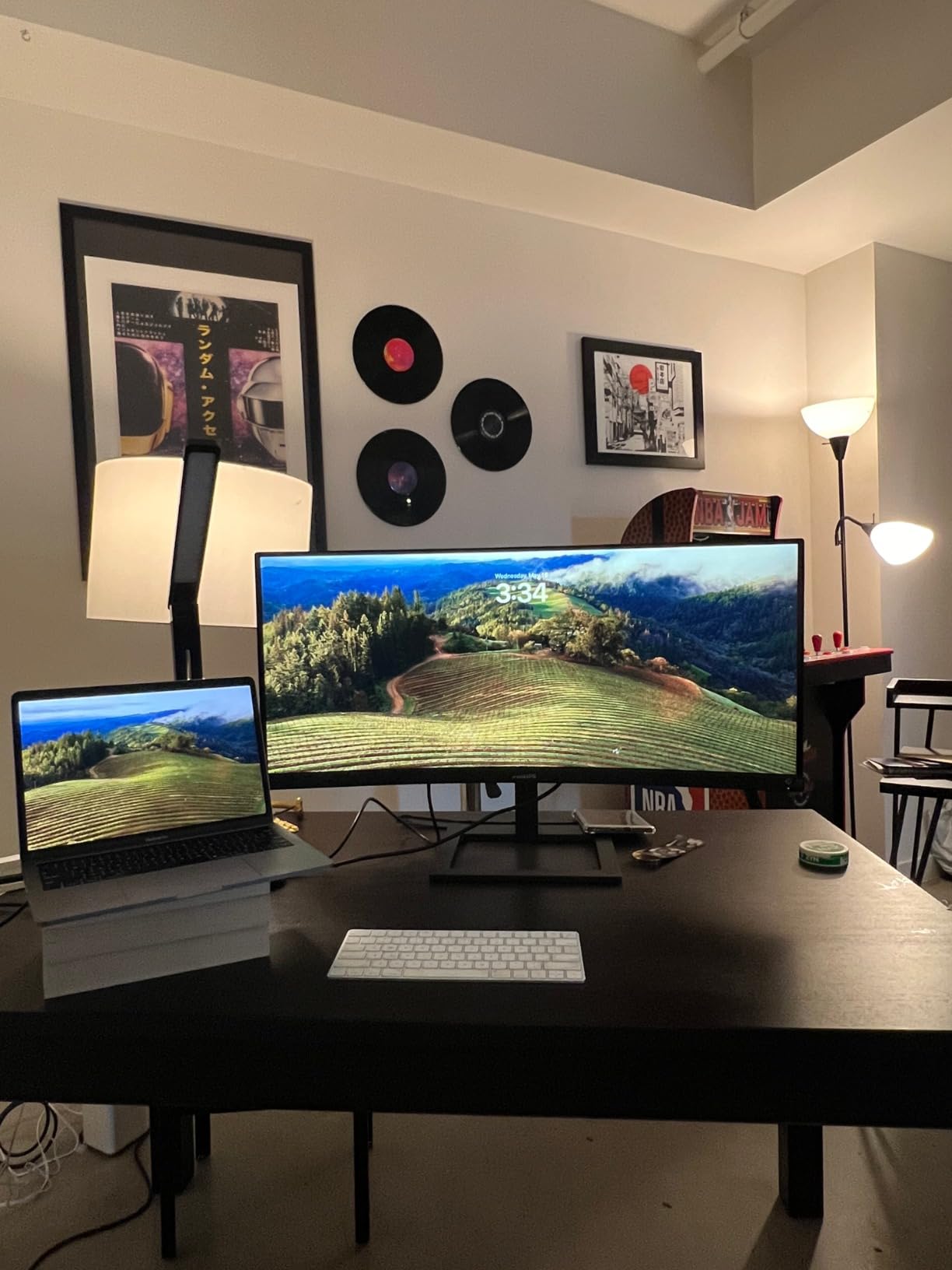 Philips 34 Inch Curved Computer Monitor UWQHD 100Hz USB-C PD VA, 346E2CUAE customer photo 1
