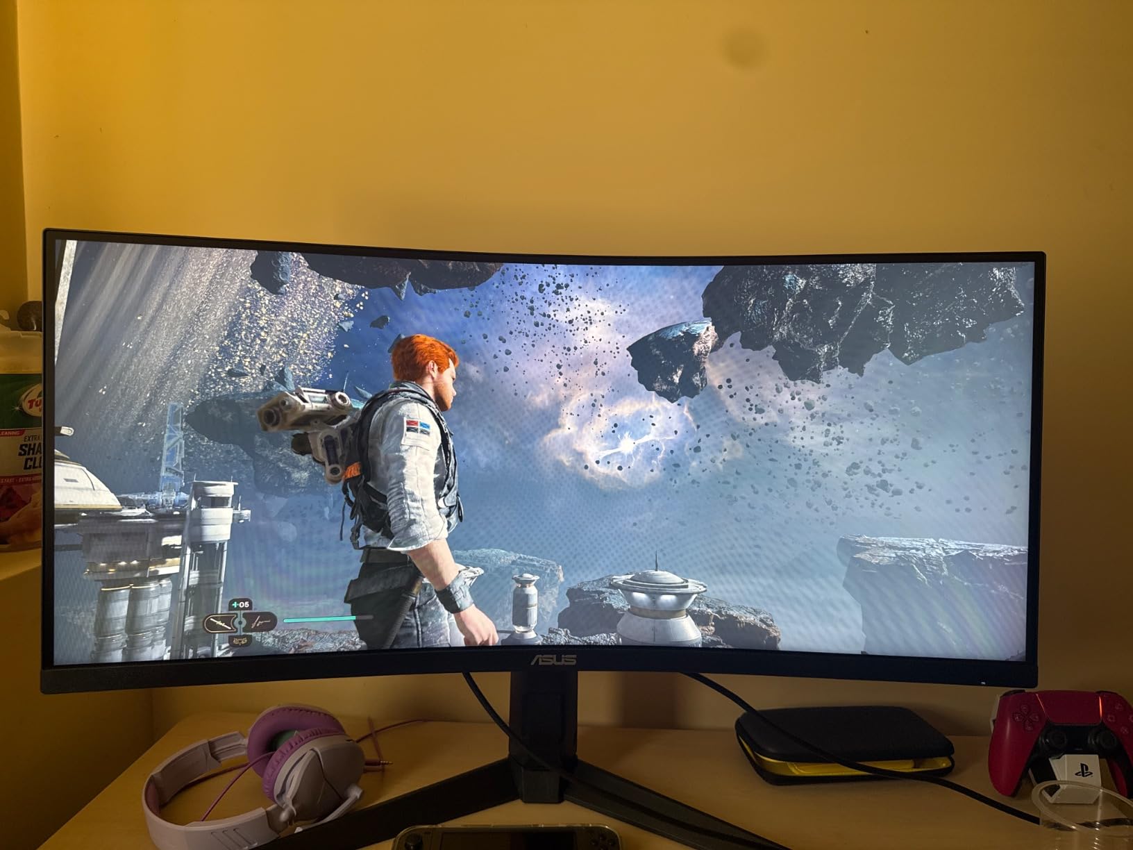 ASUS TUF Gaming VG34VQL1B 34 Inch 1440p 165Hz Ultrawide HDR Gaming Monitor customer photo 1