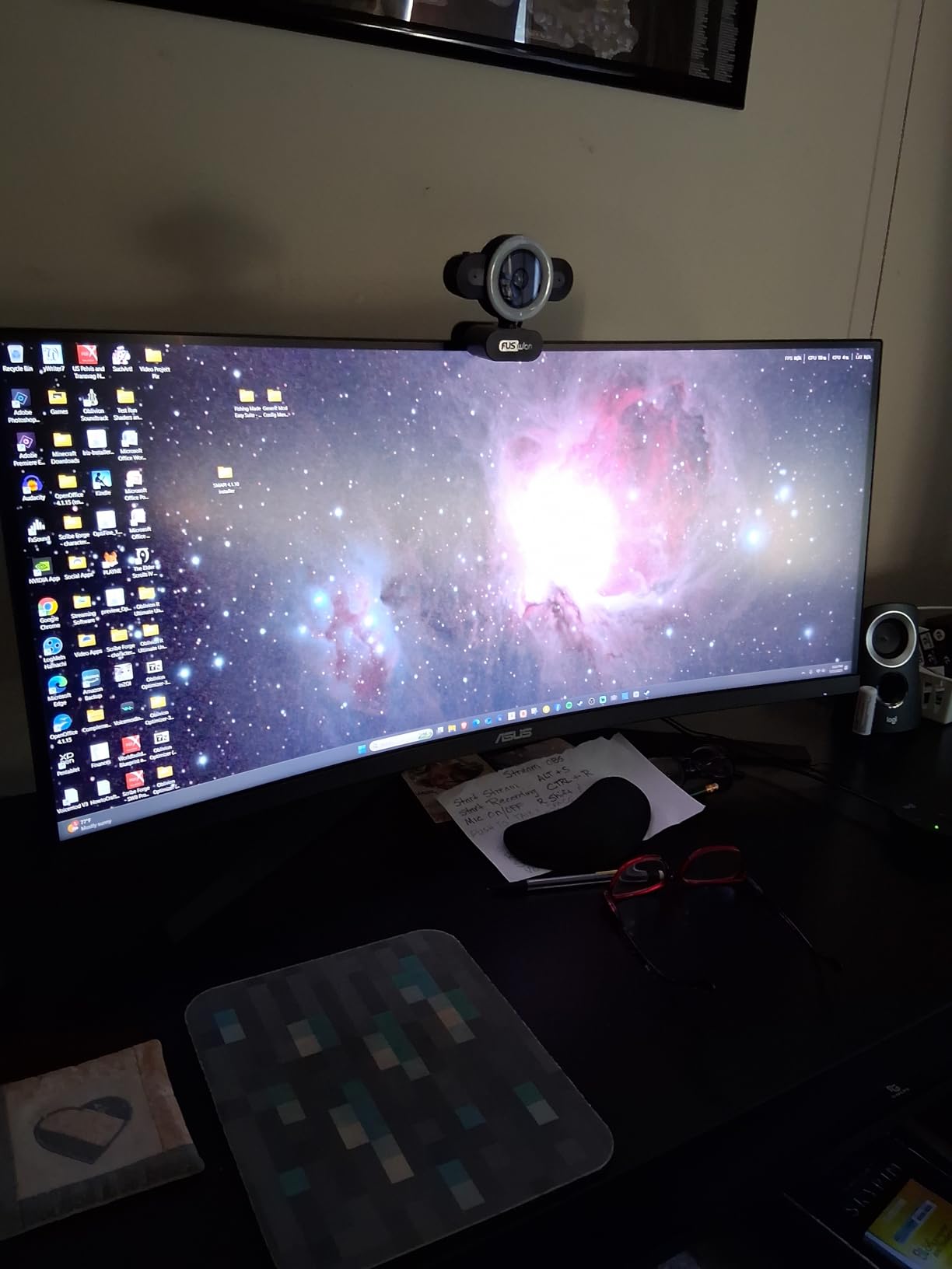 ASUS TUF Gaming VG34VQL1B 34 Inch 1440p 165Hz Ultrawide HDR Gaming Monitor customer photo 2