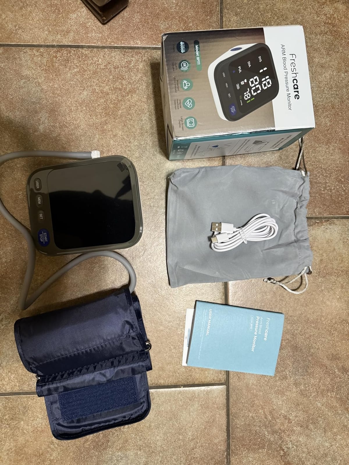Metene TD-4116 Blood Glucose Monitor Kit, 100 Glucometer Strips, No Coding | 100 Lancets & Control Solution & Lancing Device, Blood Sugar Monitor Large Display customer photo 1