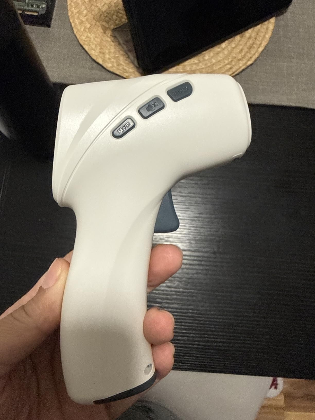 Forehead Thermometer for Adults and Kids, Non Contact, Fast Accurate Result | 3-Color Fever Alarm, 35 Memory Recalls, 1s Result, 2-in-1 Mode, Silent Mode, Large & Clear Backlit Display, FSA Eligible customer photo 2