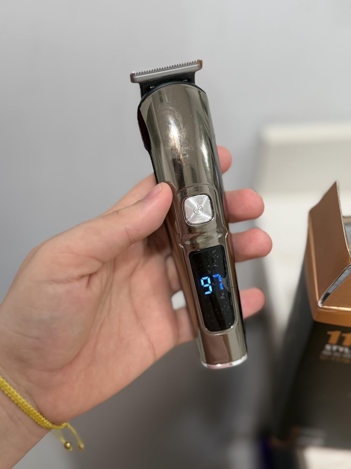 Ufree Beard Trimmer for Men, Waterproof Electric Razor, Grooming Kit | Stainless Steel Blades, Six Interchangeable Heads, Wet and Dry Use, USB Rechargeable customer photo 2