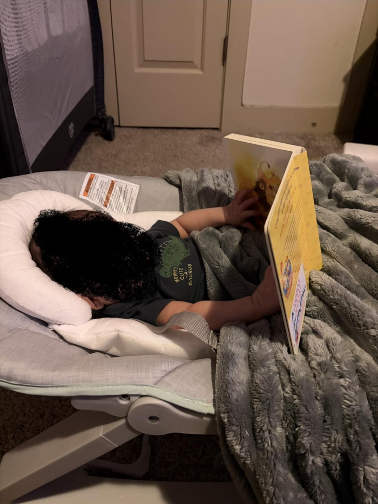 Ingenuity Keep Cozy 3-in-1 Grow with Me Vibrating Baby Bouncer, Seat & Infant to Toddler Rocker, Vibrations & -Toy Bar, 0-30 Months Up to 40 lbs (Weaver) customer photo 1