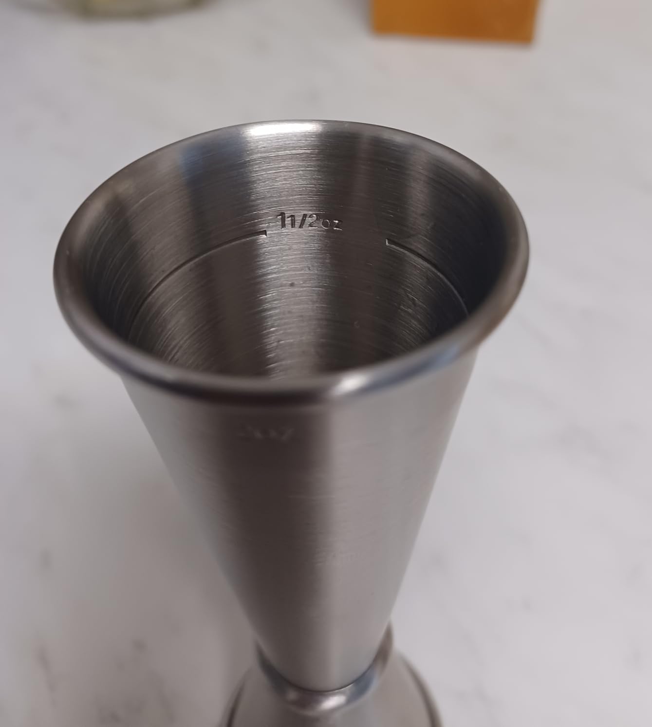 Briout Double Cocktail Jigger for Bartending, 2 OZ & 1 OZ, Rolled Edge | Premium 304 18/8 Stainless Steel, Internal Measurements, Japanese Jigger, Ideal for Bartending customer photo 2