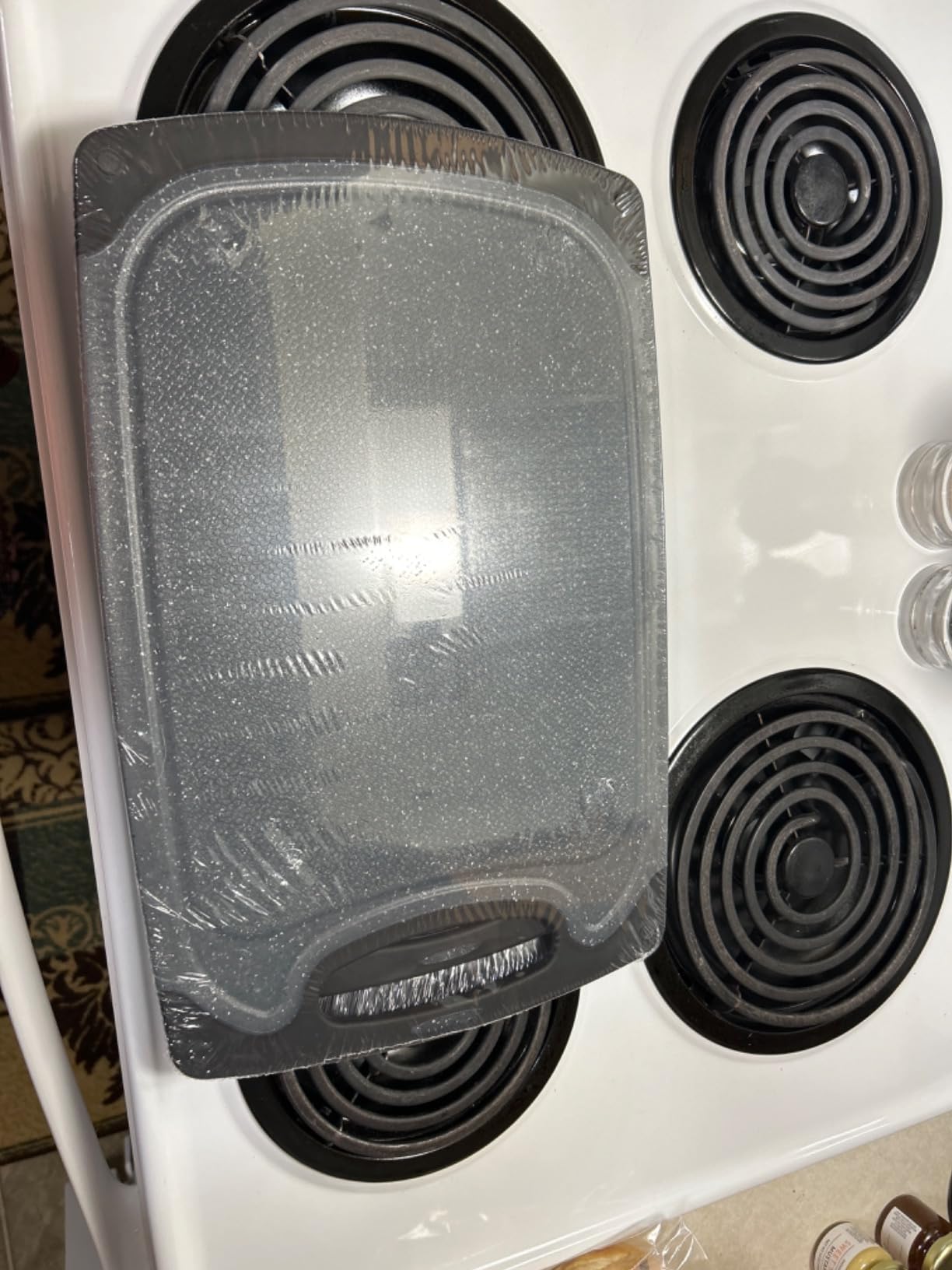 Viretang Plastic Cutting Boards Set of 3, BPA Free, Dishwasher Safe customer photo 1