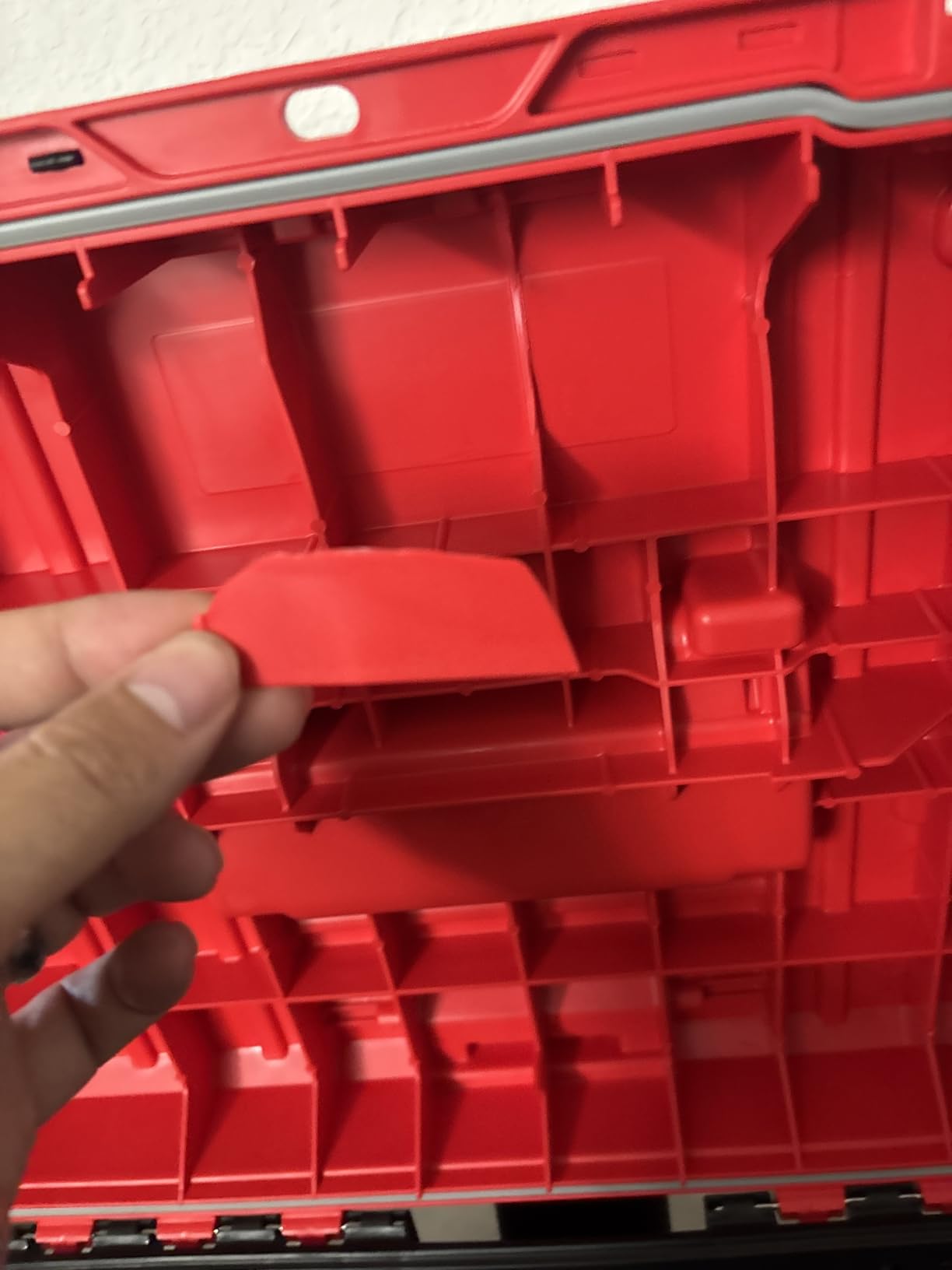 CRAFTSMAN VERSASTACK 17.126-in Metal Wheels Lockable Tool Box customer photo 2
