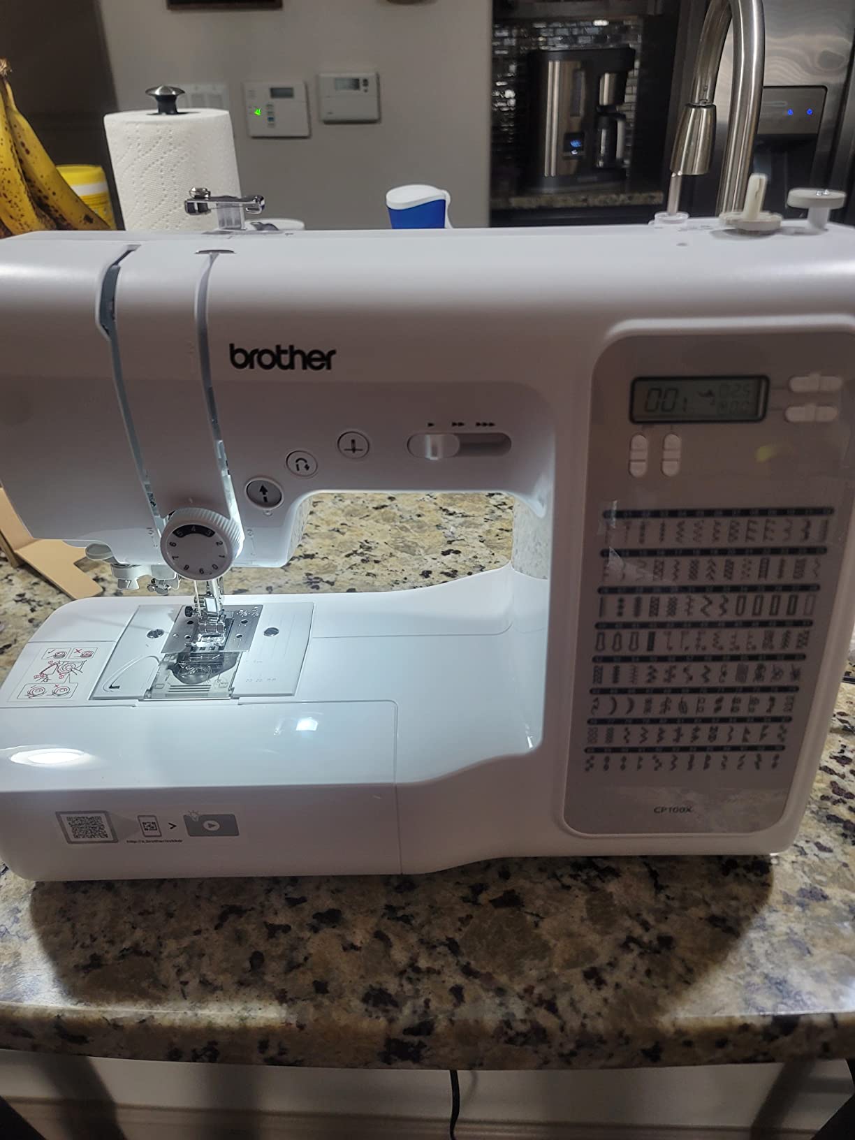 Brother CP100X Computerized Sewing and Quilting Machine customer photo 2