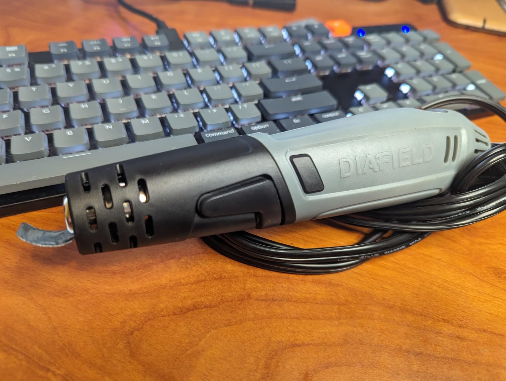 DIAFIELD 1850W Heat Gun with Dual Temperature Settings 572.0 °F & 1202 °F customer photo 2