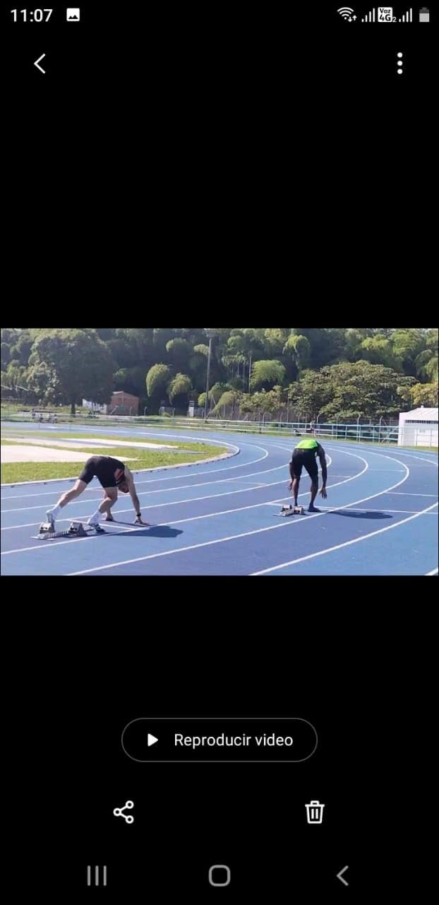 adidas Performance Men's sprintstar Track Shoe customer photo 2